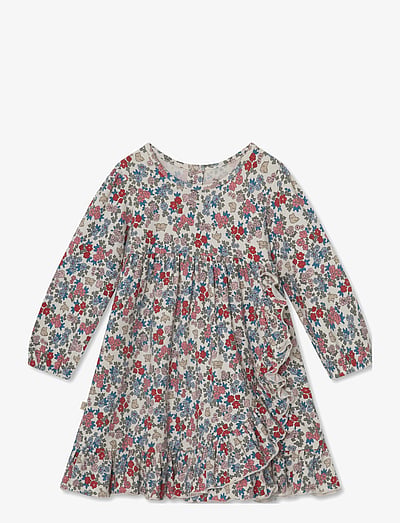 That's Mine Emilia dress - Långärmade babyklänningar - BITTERSWEET / blue