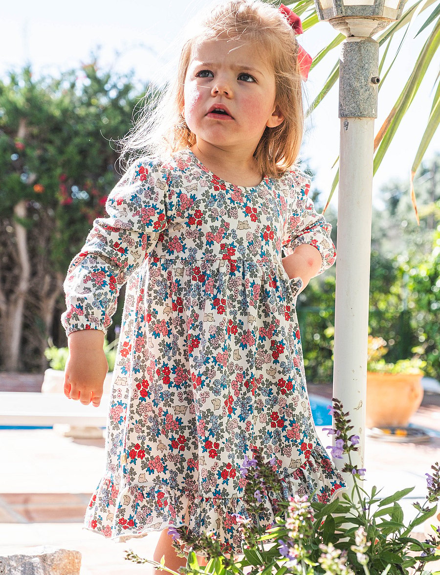 That's Mine - Emilia dress - robes pour bébés à manches longues - bittersweet - 0