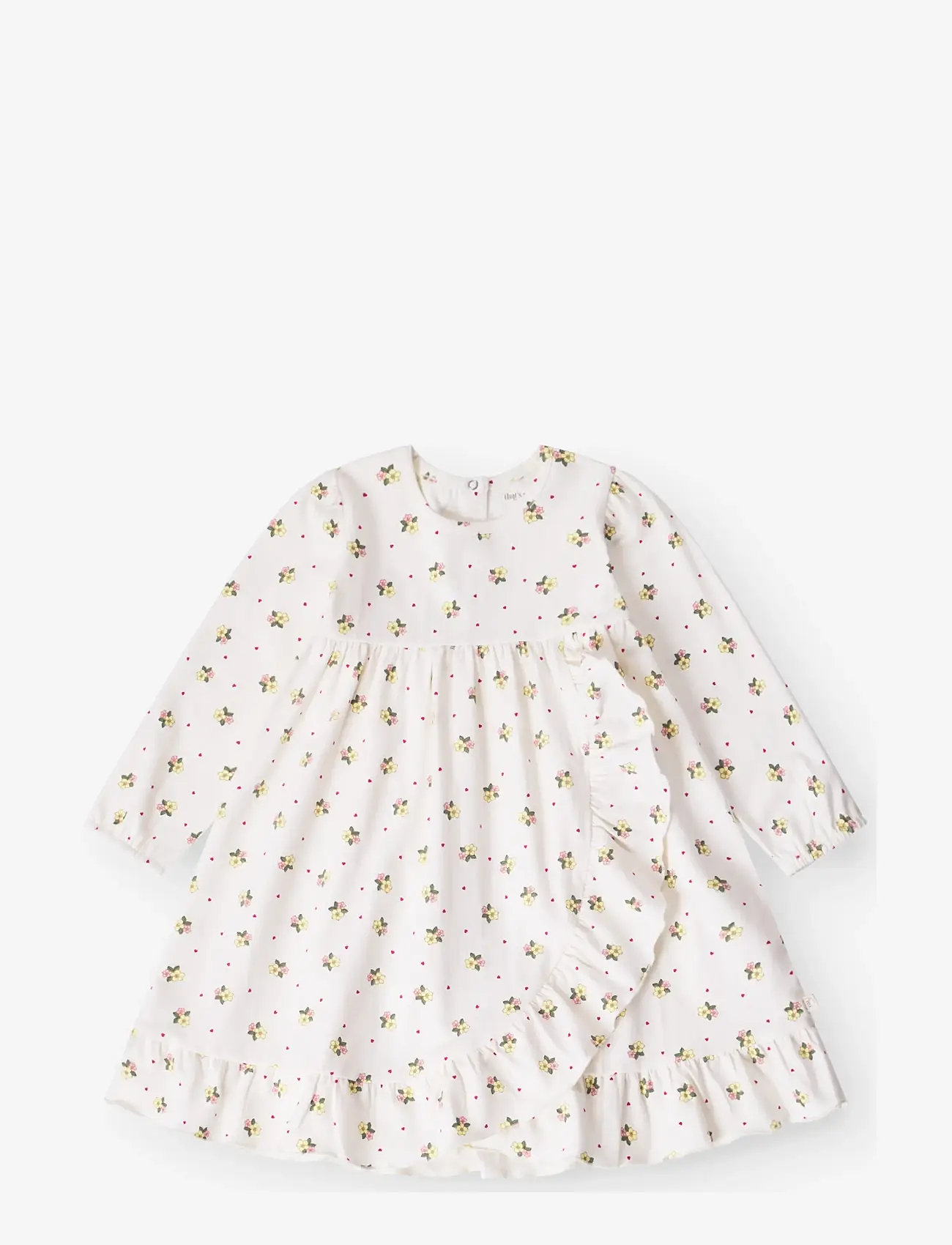 That's Mine - Emilia dress - langærmede babykjoler - sweetheart petals - 1