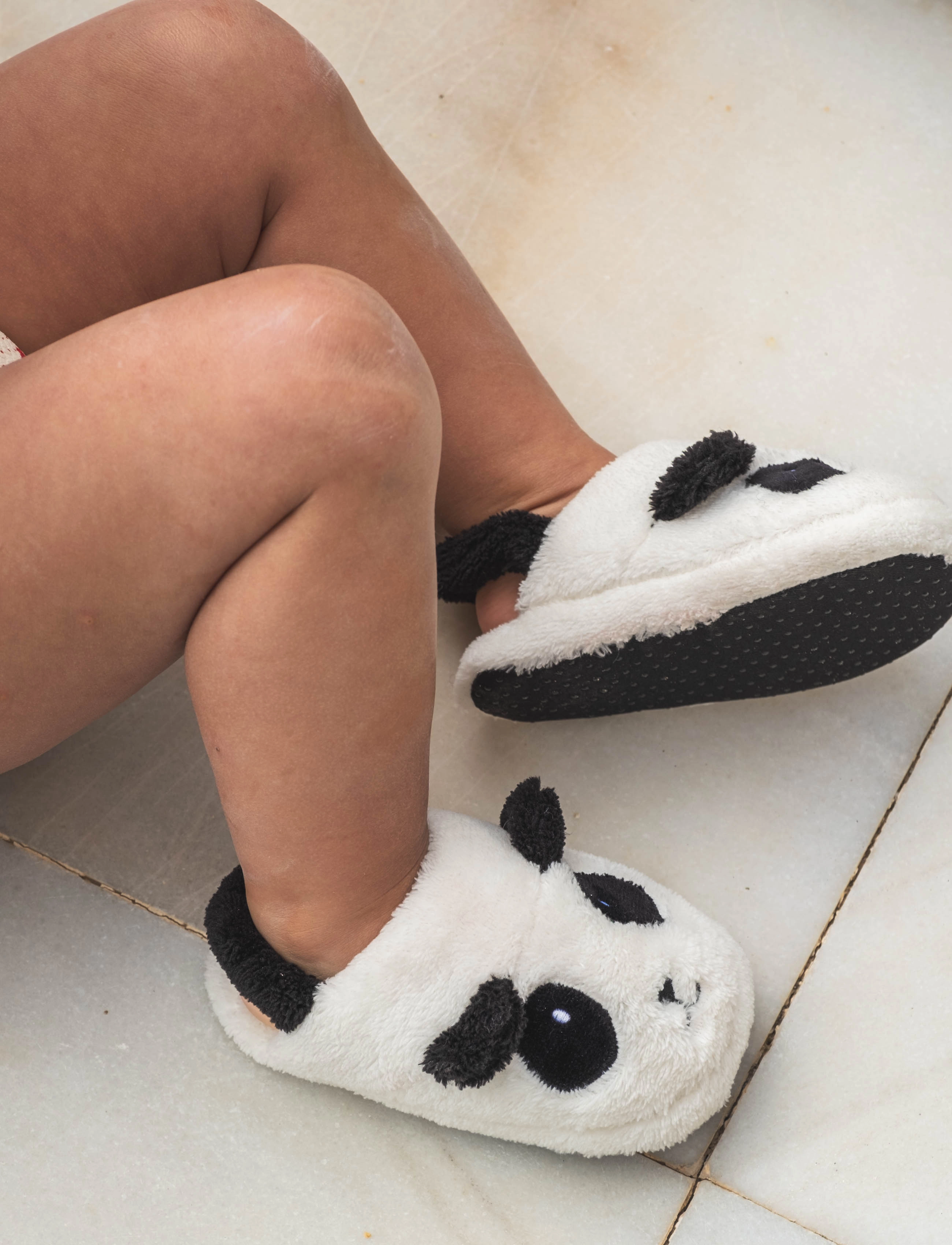 That's Mine Miles Slippers, 1-2Y, White, Sko > Tøfler Og Indendørssko, Børn