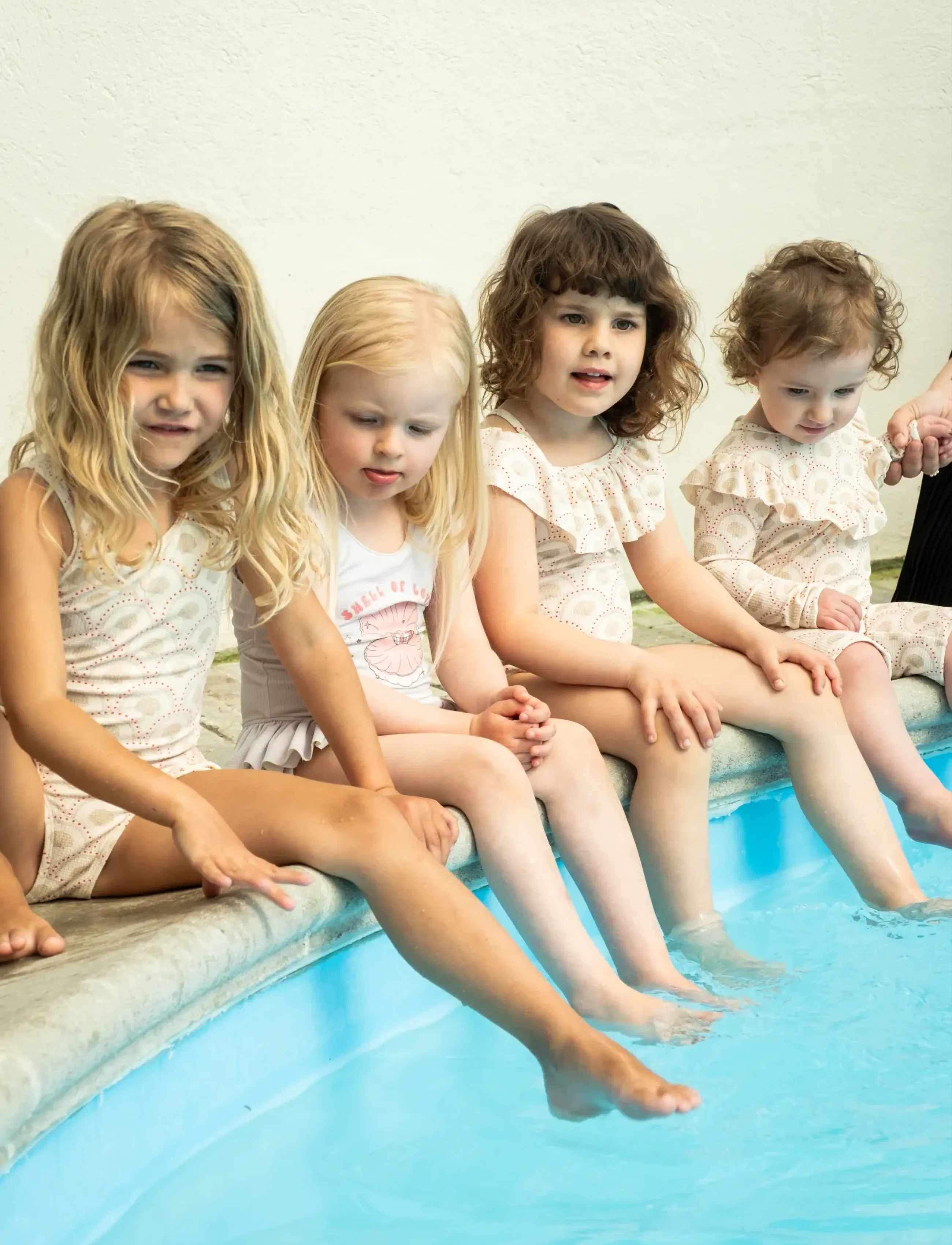 That's Mine Silje swim onesie - Badeanzüge - BLOCK SHELL / cream