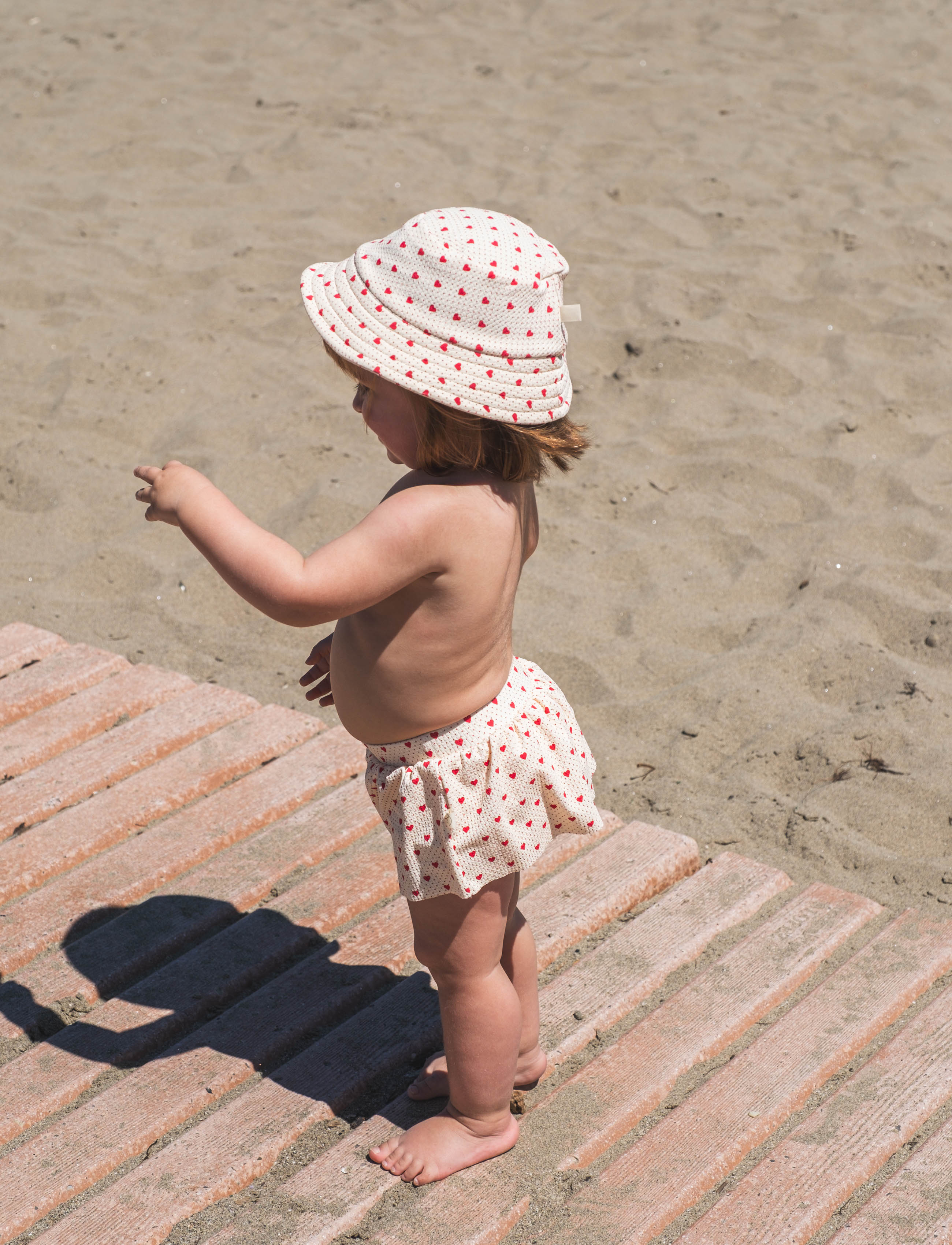 That's Mine - Sol swim hat - swim hats - lots of love red - 5