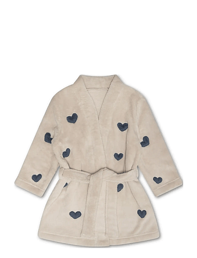 That's Mine Mace bath robe - Kinder 2 bis 8 Jahren - LOTS OF LOVE SKY / beige