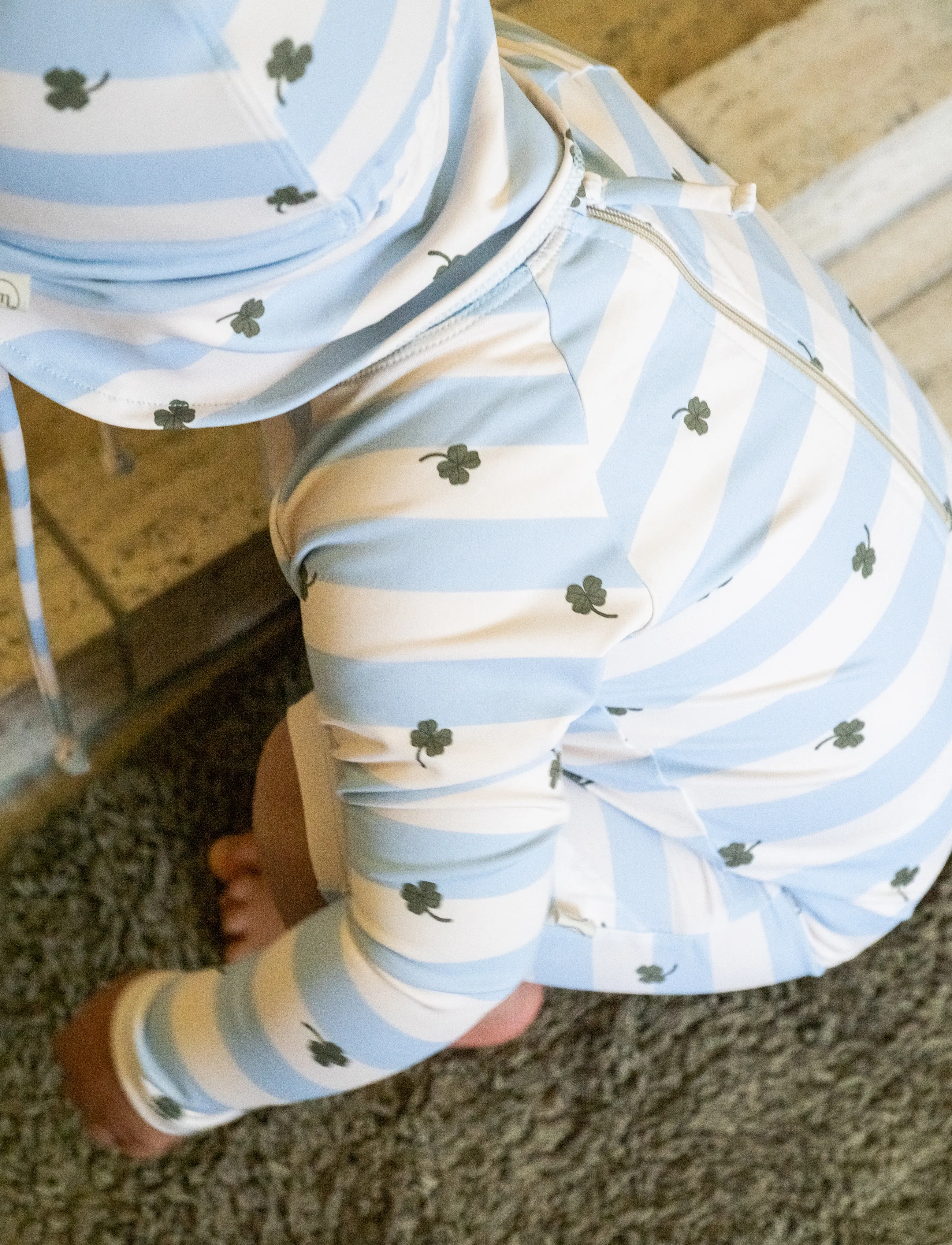 That's Mine - Sune swim onesie - baddräkter - clover stripes - 4