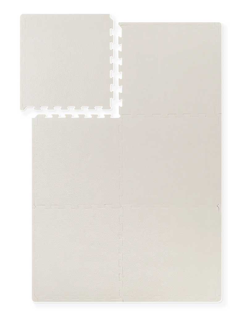 That's Mine - Arie foam play mat square - spielbögen & spielmatten - pastel grey - 1