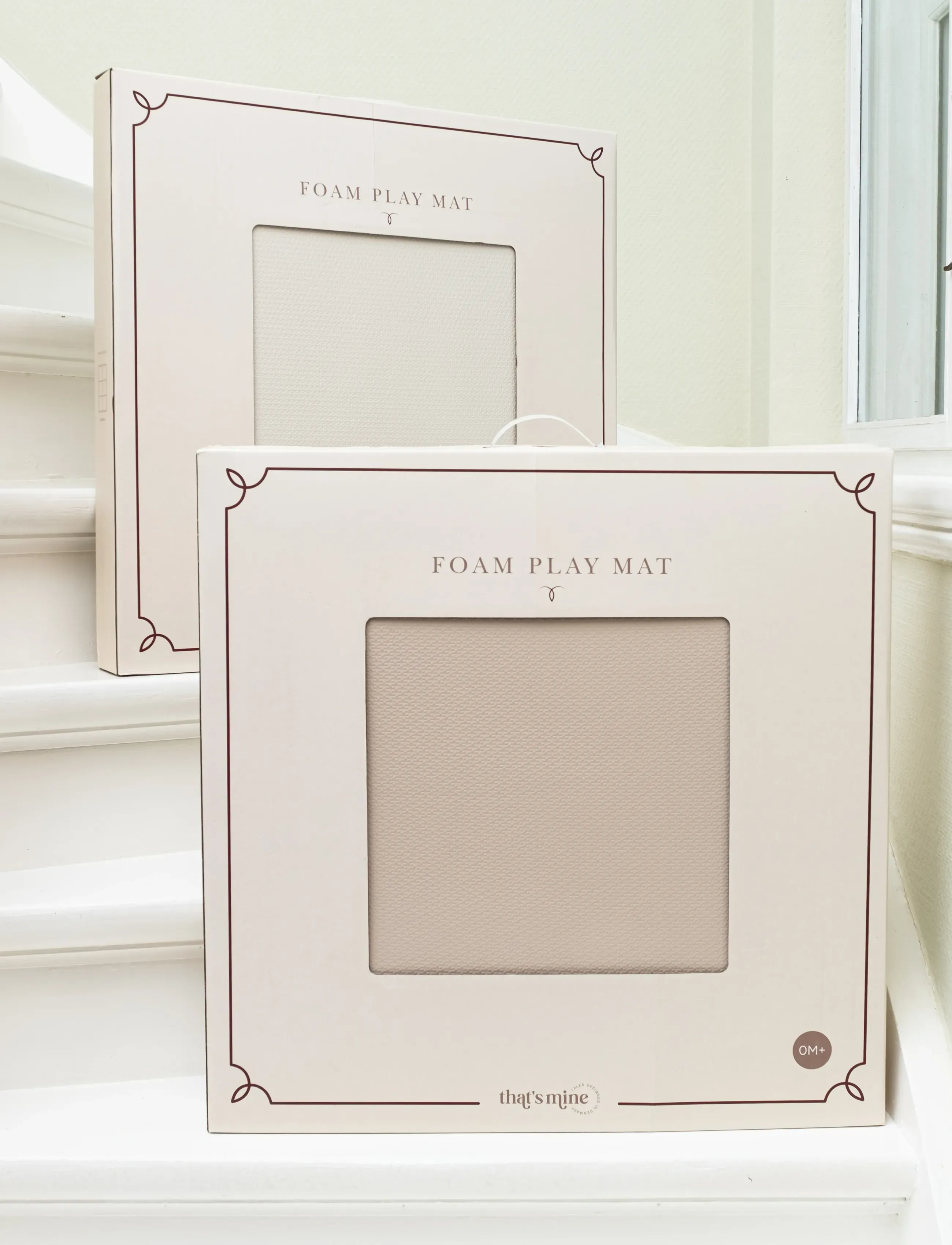 That's Mine - Arie foam play mat square - babygyms & speelkleden - pastel grey - 4
