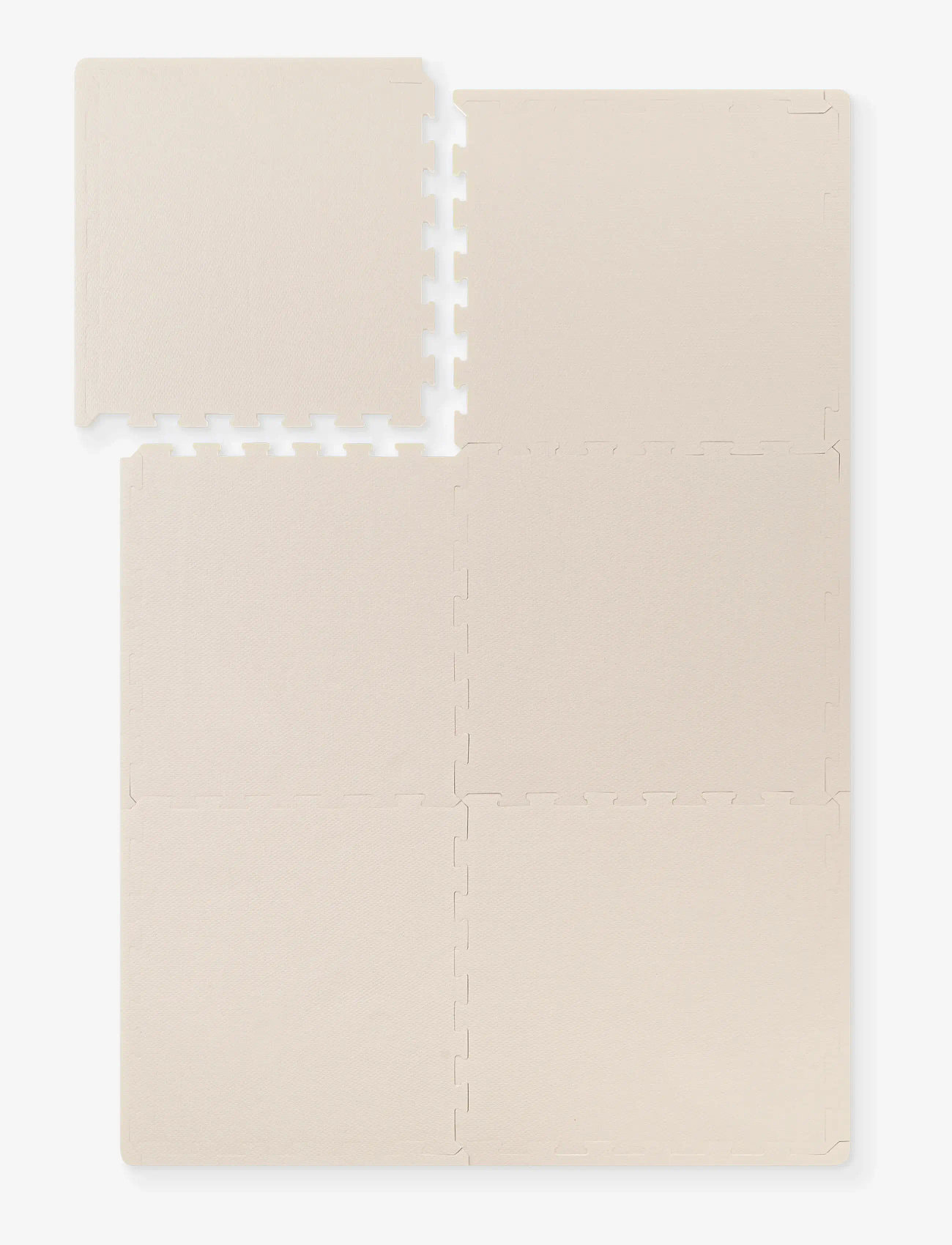 That's Mine - Arie foam play mat square - aktivitetscentre & legemåtter - soft brown - 1