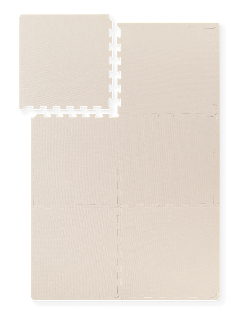 That's Mine - Arie foam play mat square - spielbögen & spielmatten - soft brown - 1