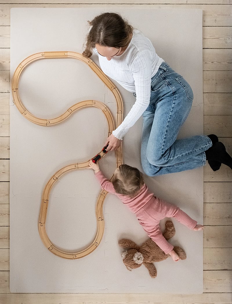 That's Mine - Arie foam play mat square - spielbögen & spielmatten - soft brown - 0