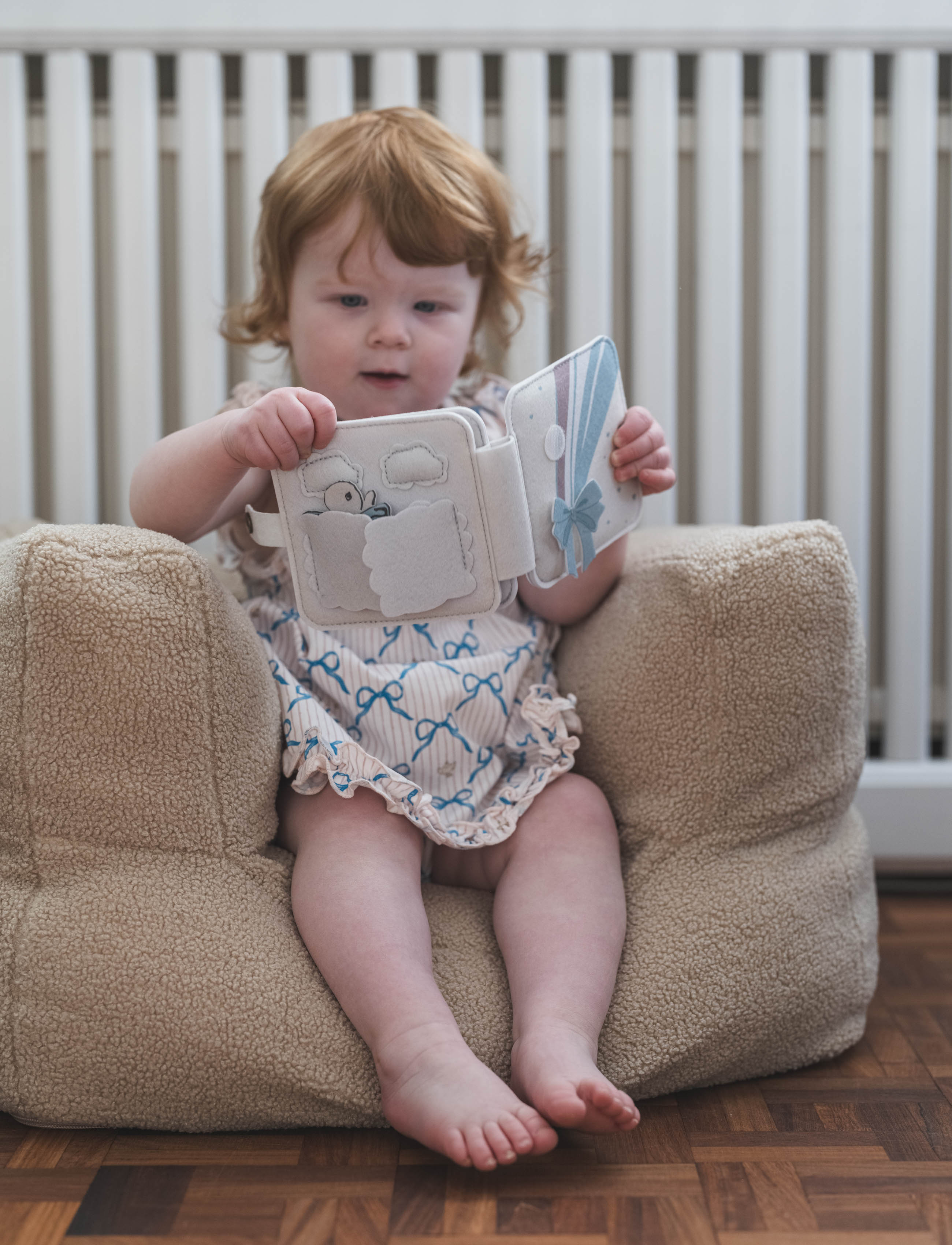 That's Mine Ely Felt Activity Book, Børn, Baby Books, Hvid, Str: ONE SIZE