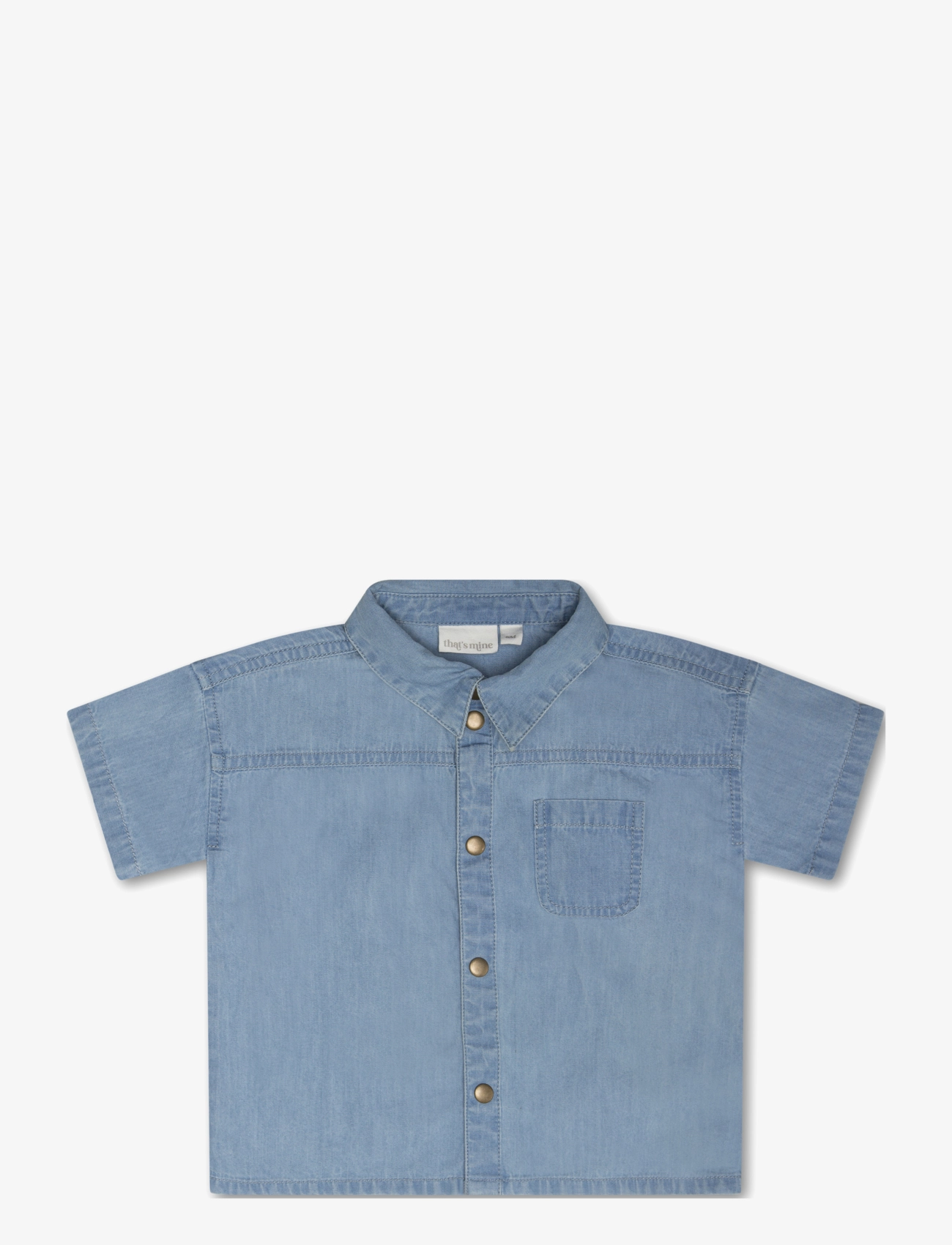 That's Mine Silas shirt - Kleidung - BLUE / blue