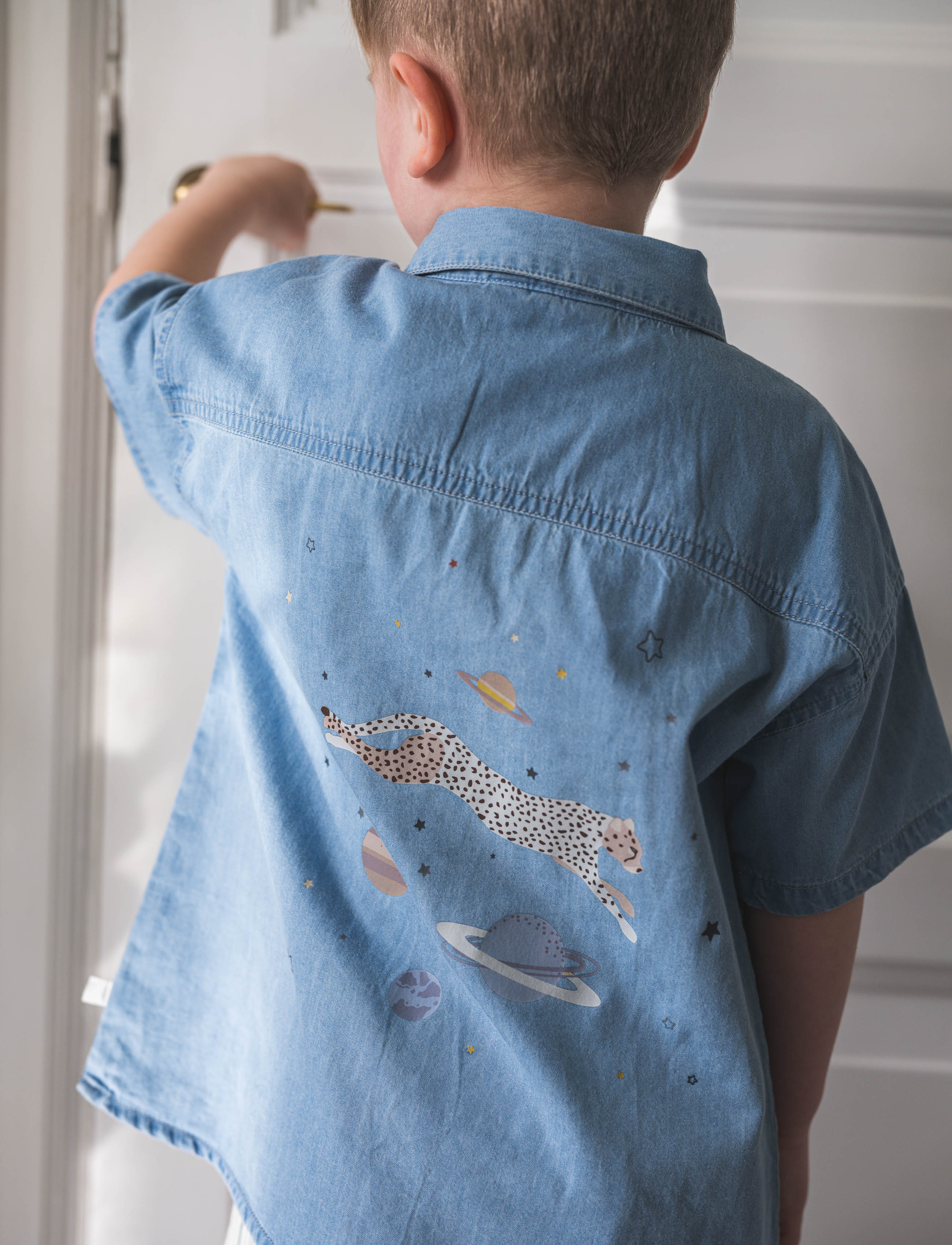 That's Mine Silas shirt - Kurzärmlige Hemden - BLUE / blue