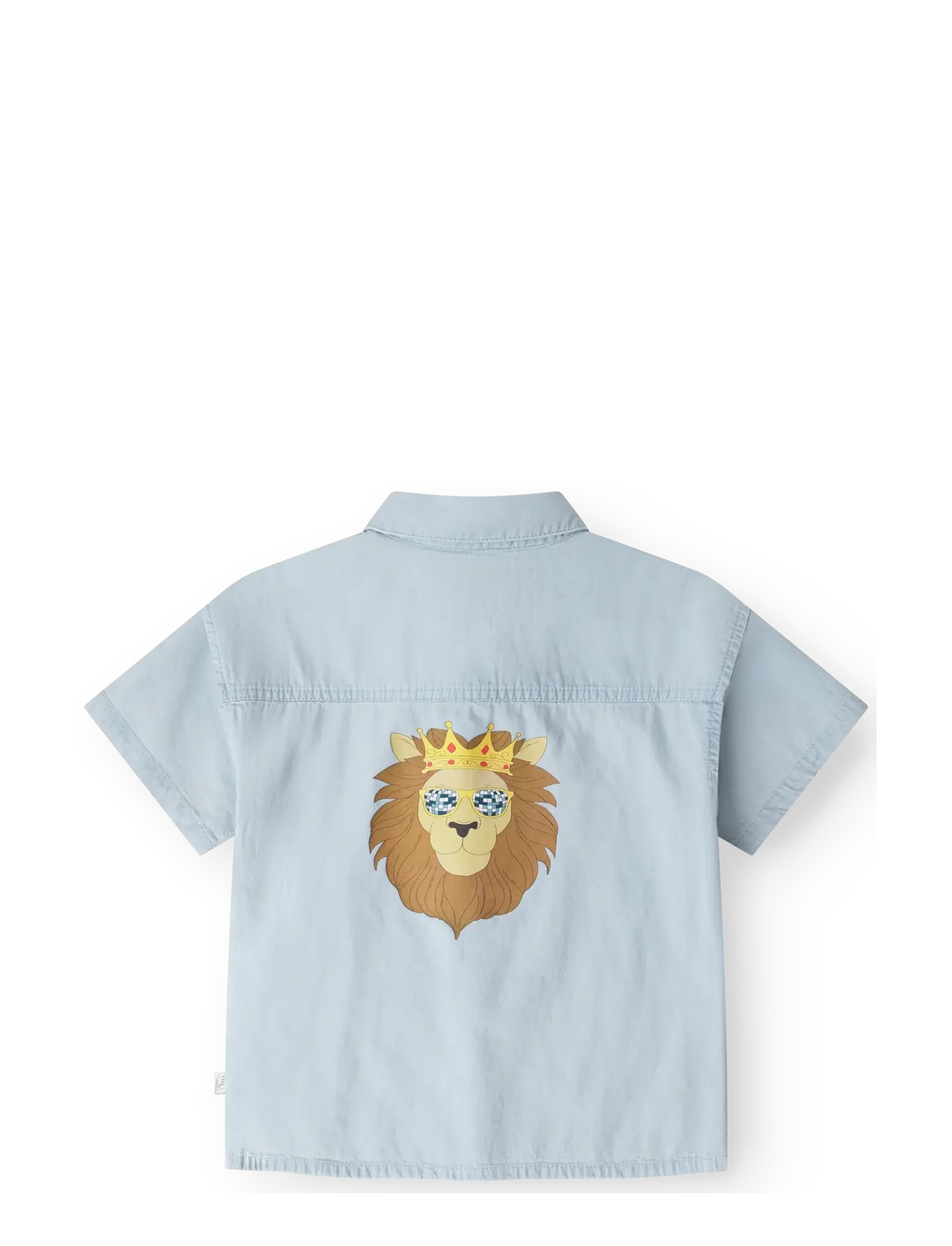 That's Mine - Silas shirt - krekli ar īsām piedurknēm - blue mist - 2