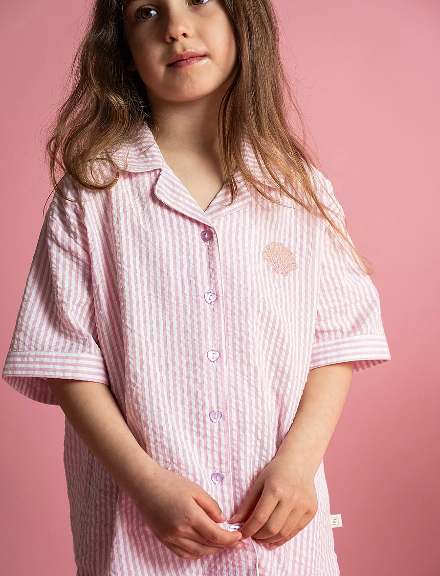 That's Mine - Ino shirt - kurzärmlige hemden - pink stripe - 2