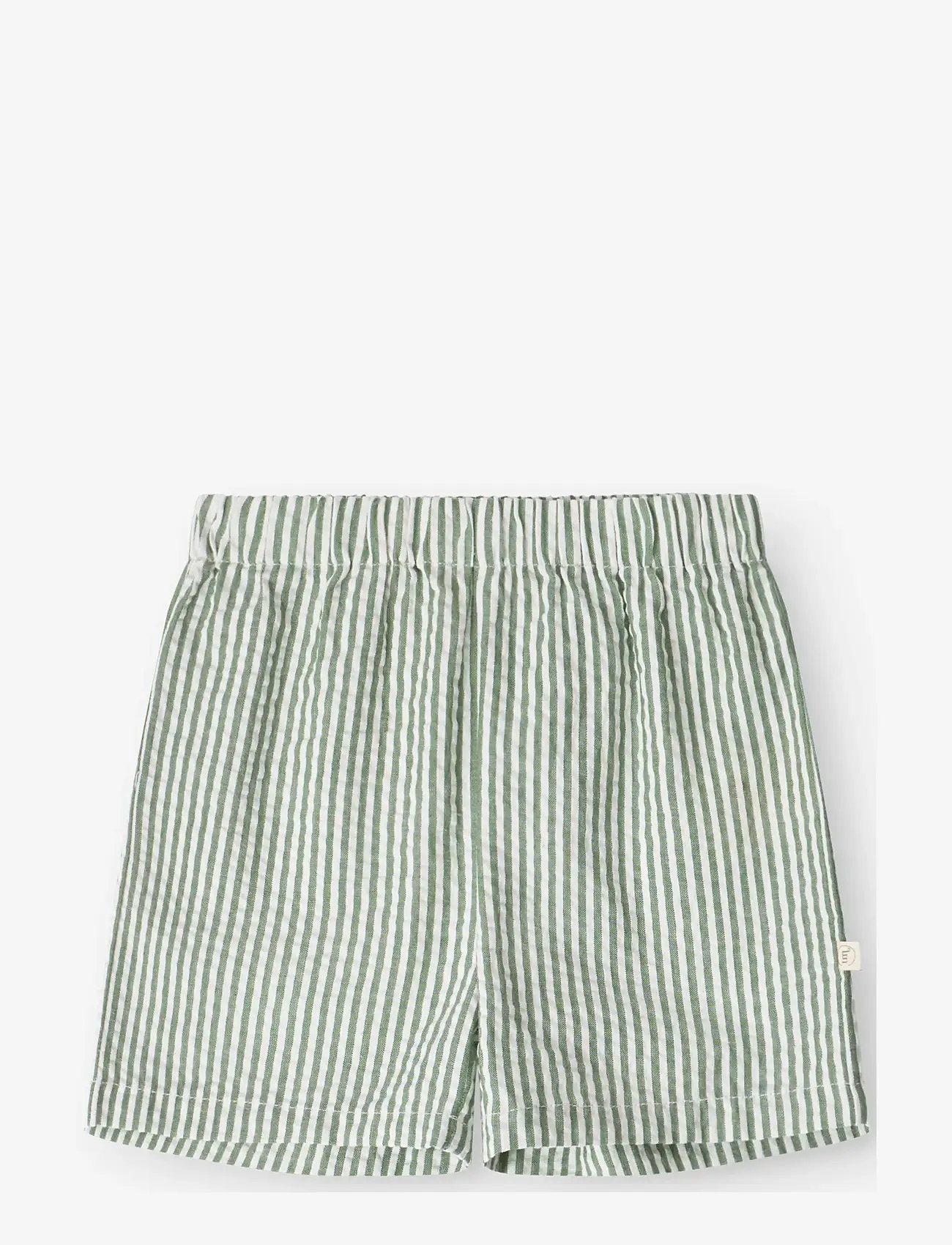That's Mine - Isa shorts - casual shorts - green stripe - 0