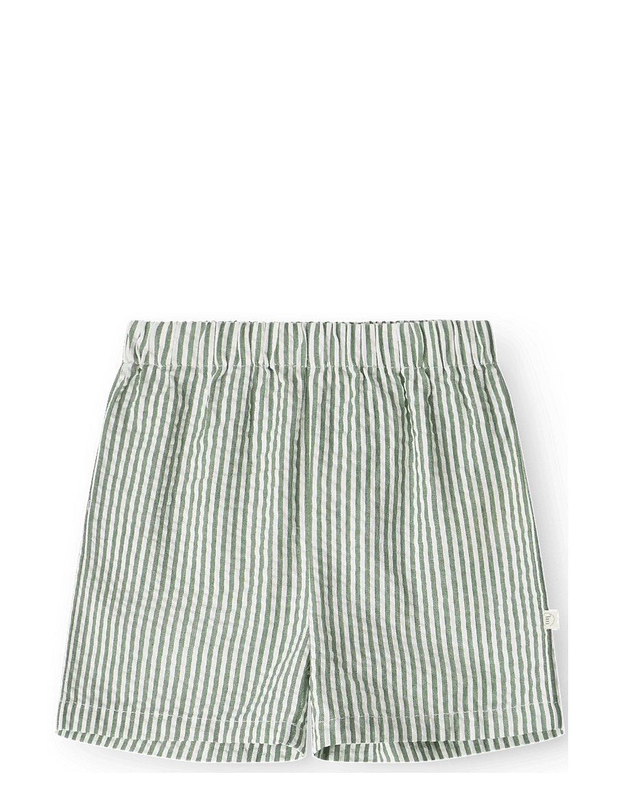 That's Mine - Isa shorts - casual shorts - green stripe - 0