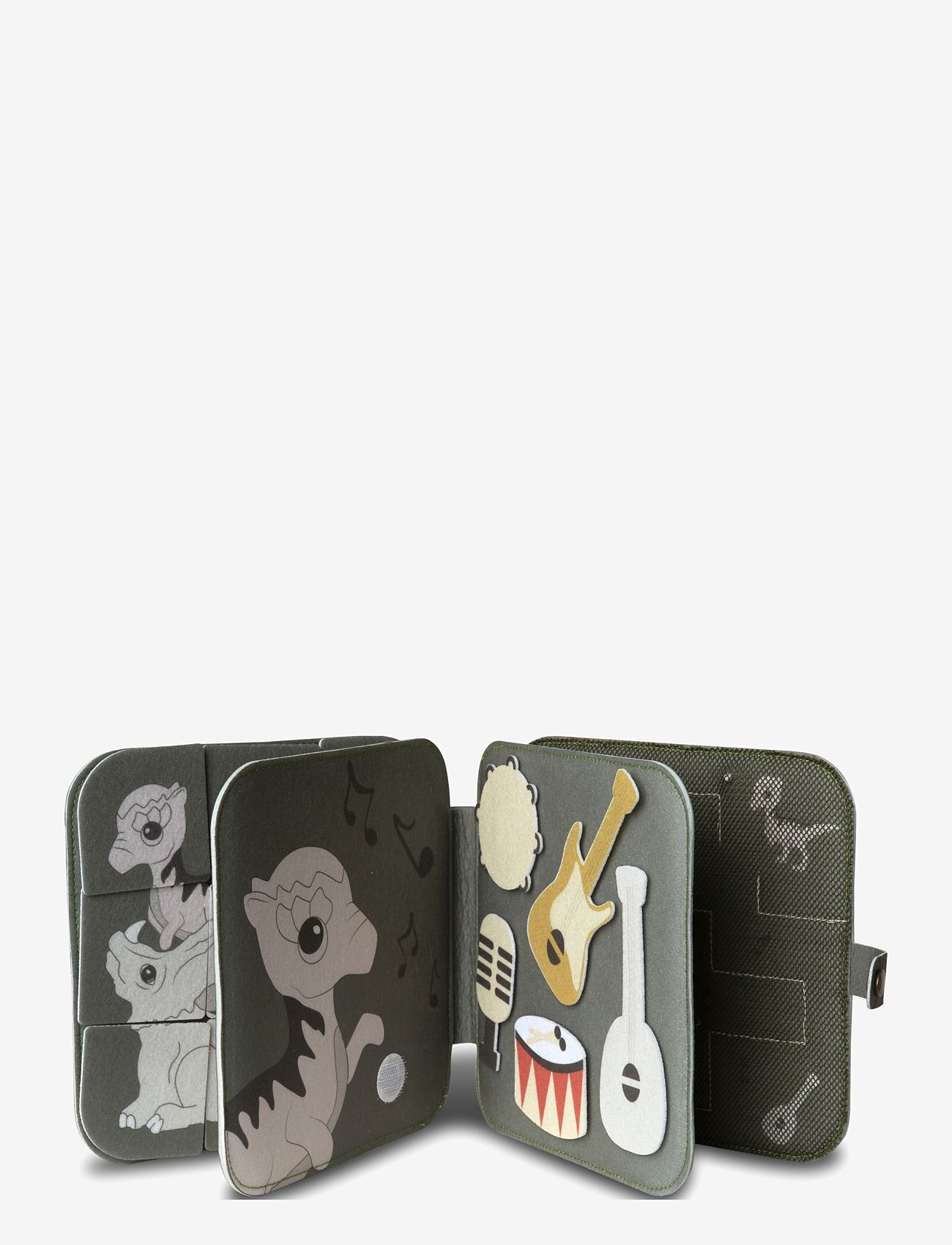 That's Mine - Emory felt activity book - babyböcker - dino esta - 1