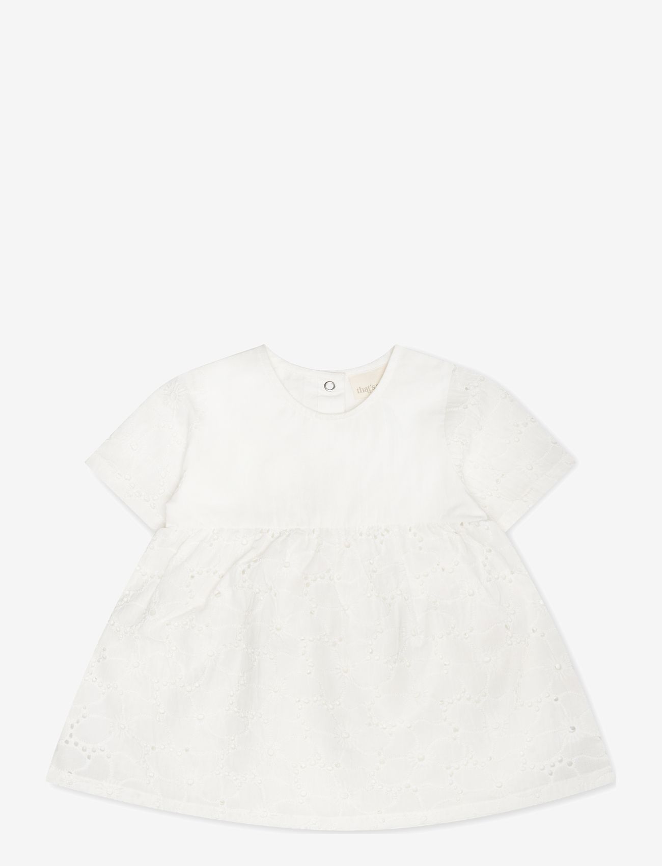 That's Mine - Ilia dress - kortærmede babykjoler - brilliant white - 1