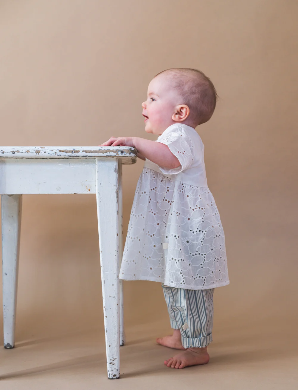 That's Mine - Ilia dress - kortärmade babyklänningar - brilliant white - 2