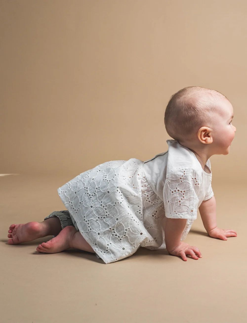 That's Mine - Ilia dress - kortärmade babyklänningar - brilliant white - 3