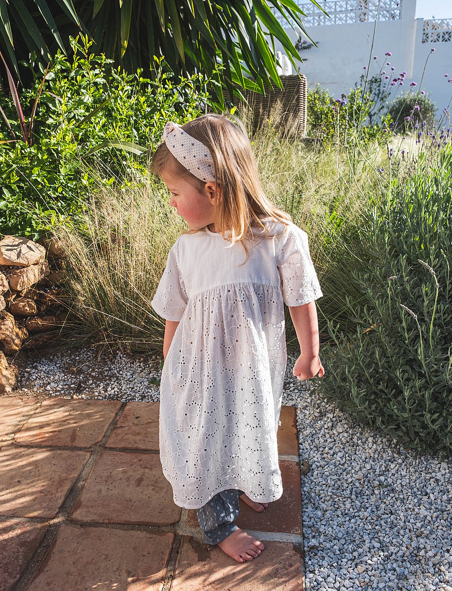 That's Mine - Ilia dress - kurzärmelige babykleider - brilliant white - 5