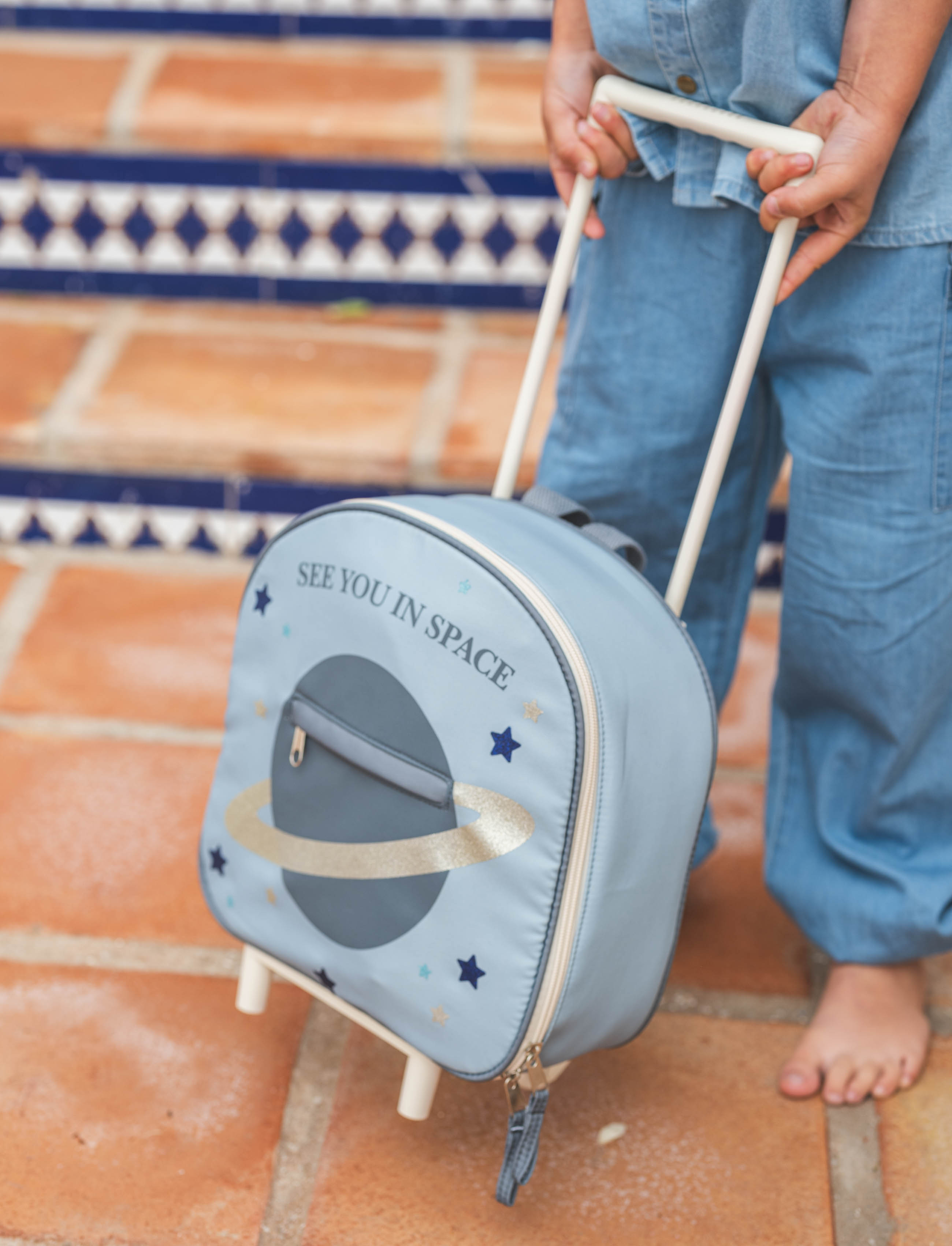 That's Mine Tris Trolley Bag, One Size, Bags, Blau - Travel Kinder