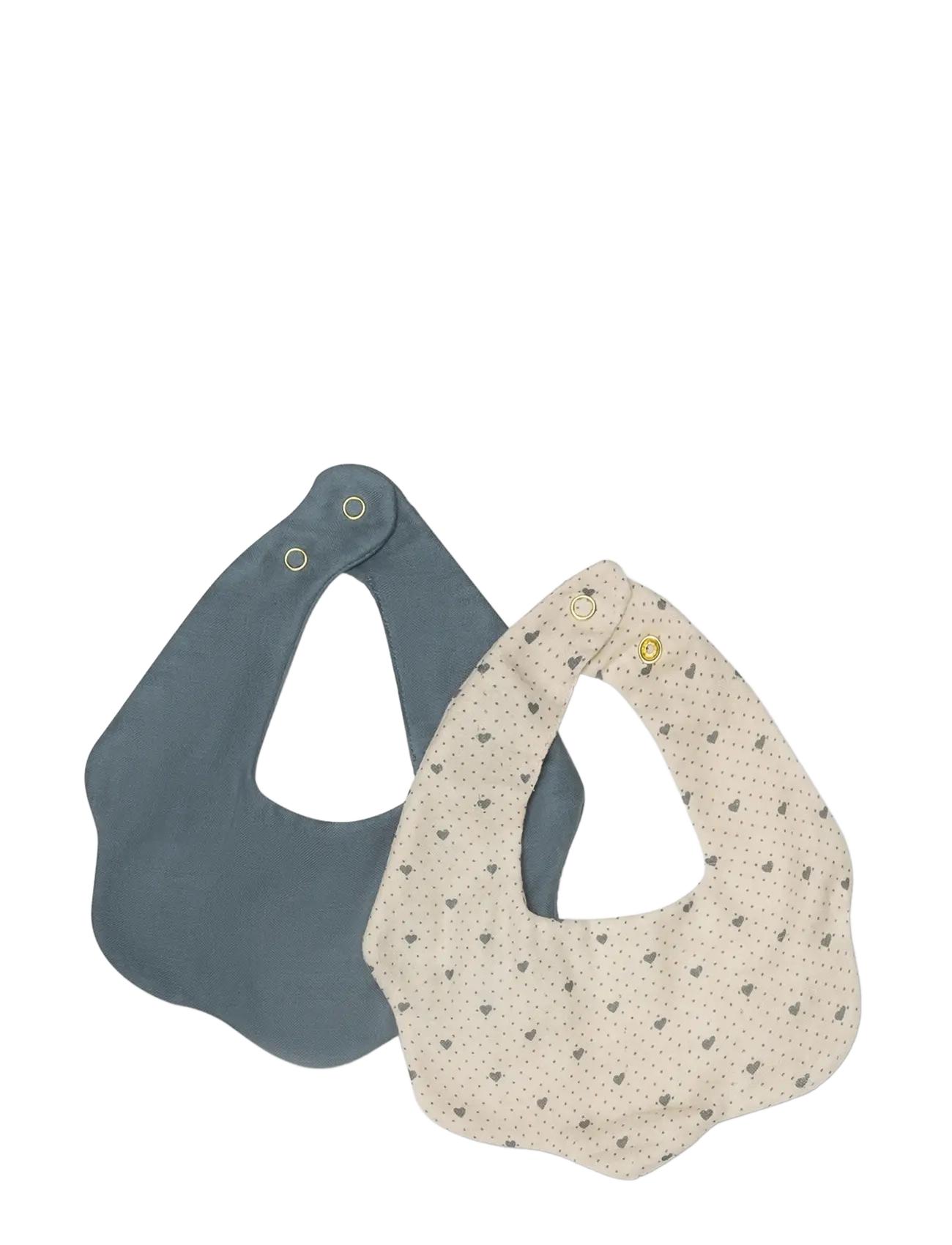 That's Mine Roy bibs 2-pack - App deal - LOTS OF LOVE SKY / grey