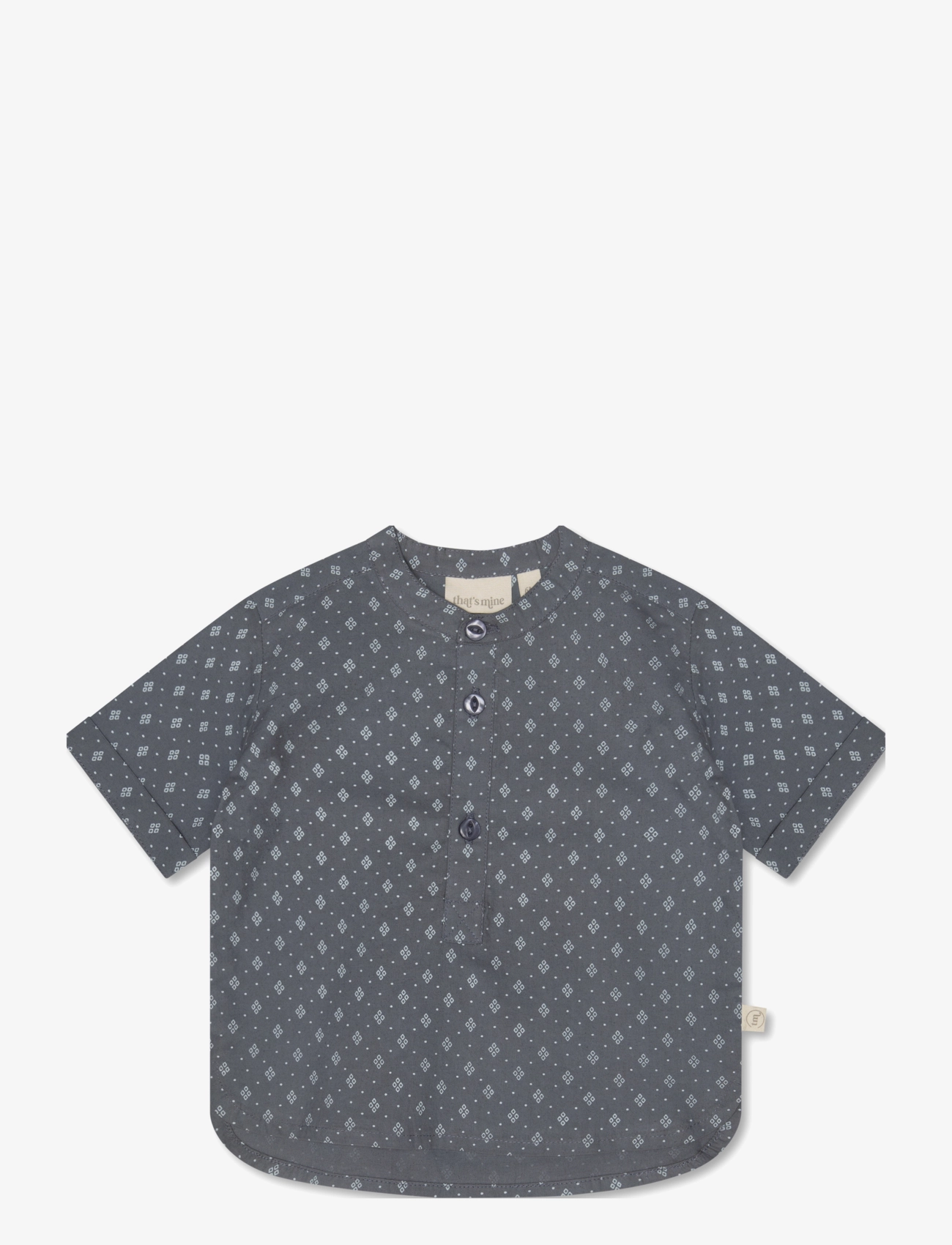 That's Mine Rune shirt - 4 for 3 - BRILLIANT BLUE / grey