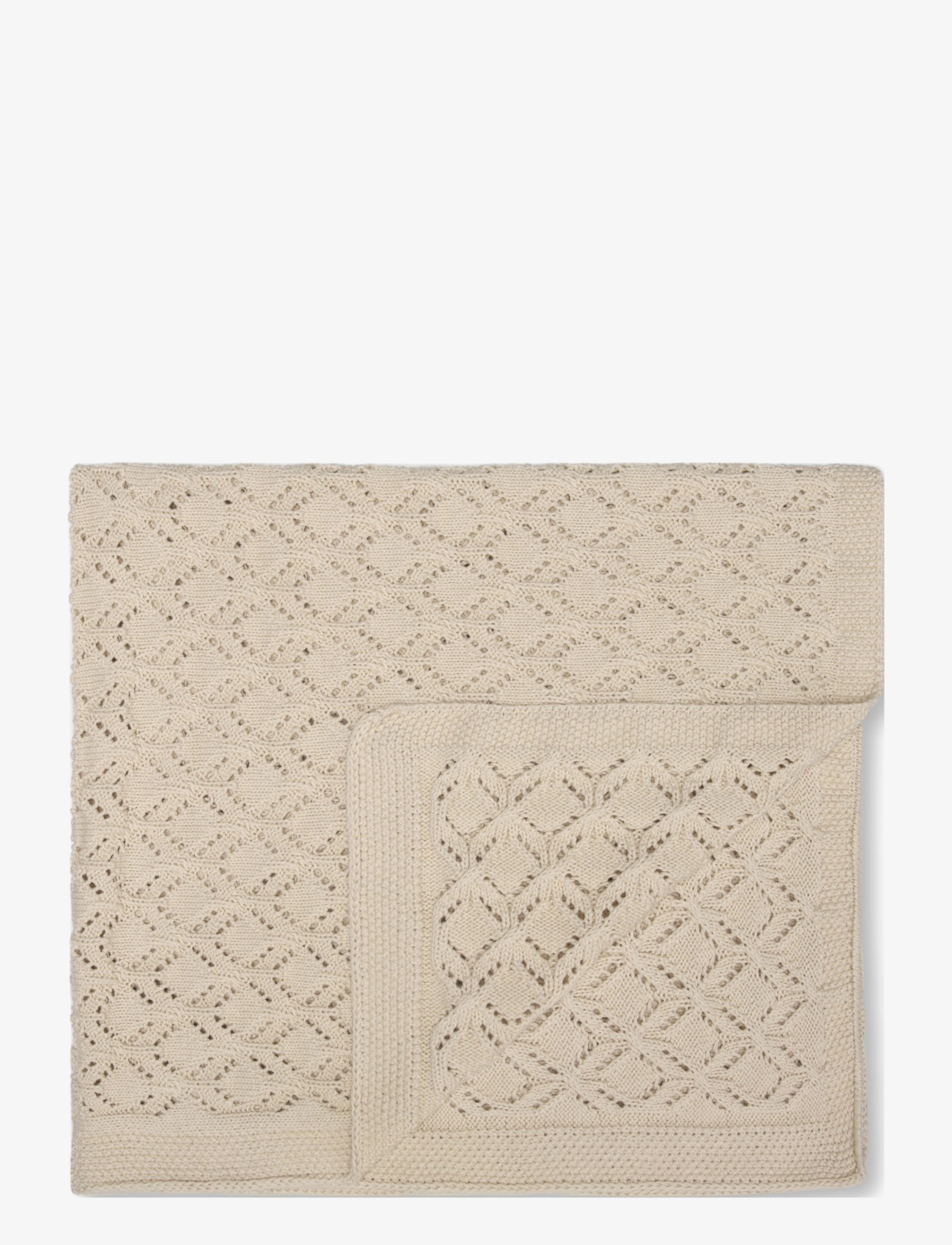 That's Mine Kala knitted blanket - App deal - BIRCH / beige