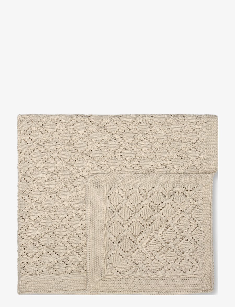 That's Mine - Kala knitted blanket - baby dekens - birch - 1