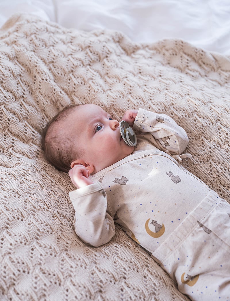 That's Mine - Kala knitted blanket - babydecken - birch - 3