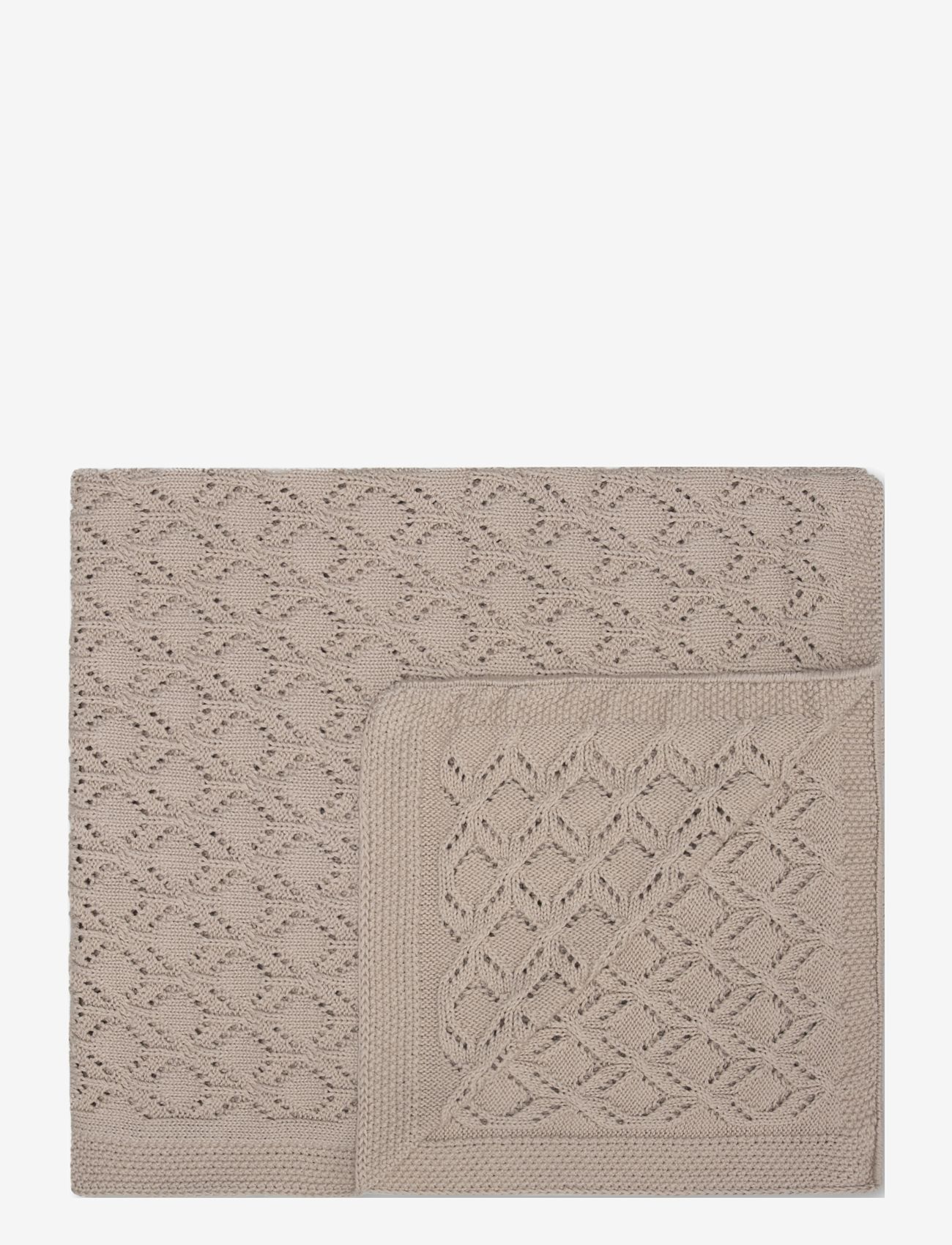 That's Mine - Kala knitted blanket - babytepper - peyote - 1