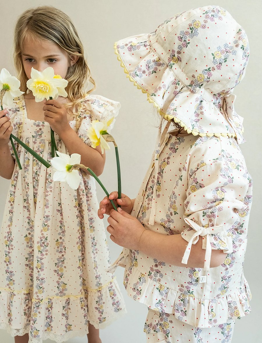 That's Mine - Carmen shirt - chemisiers & tuniques - shell fleur - 0