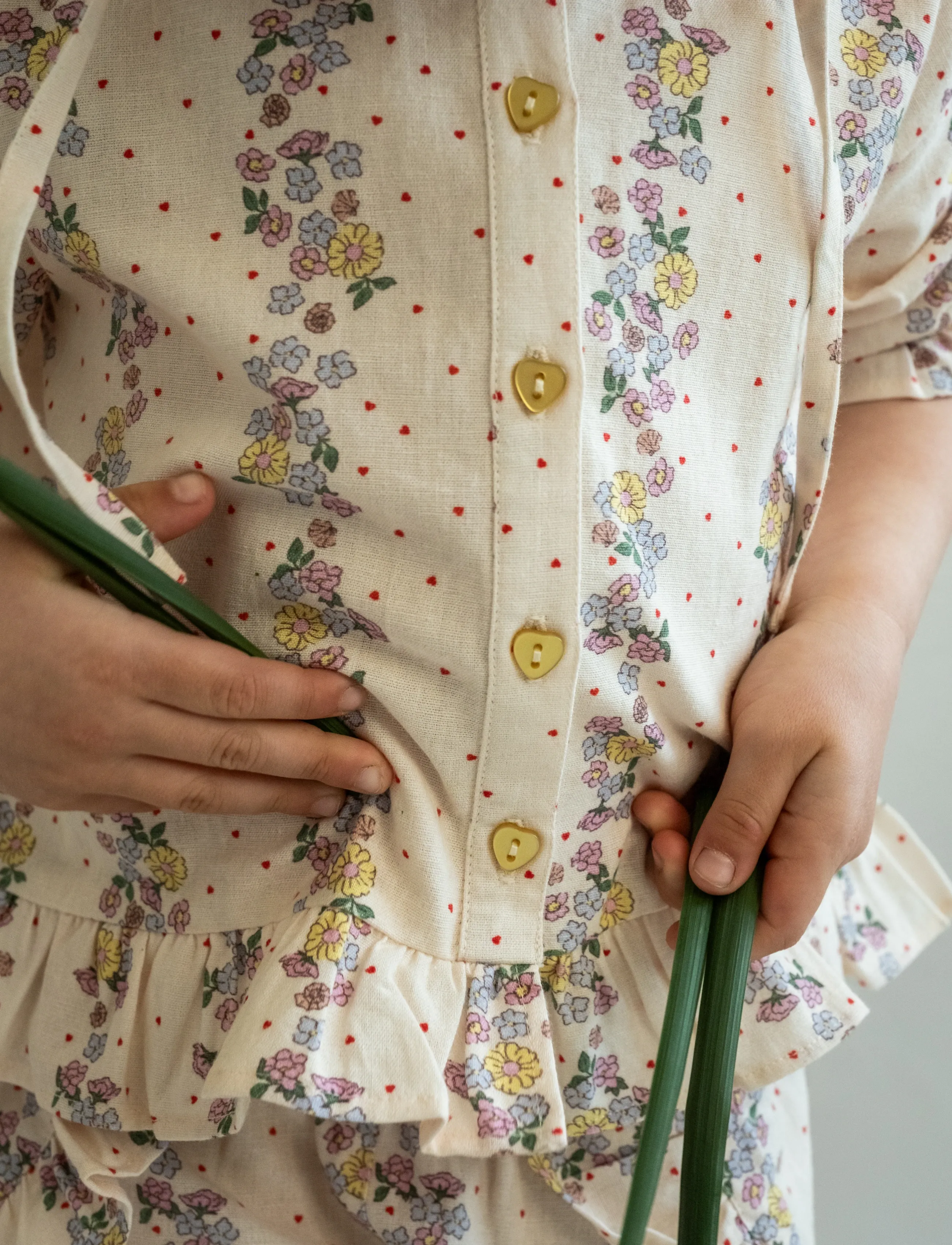 That's Mine - Carmen shirt - gode sommertilbud - shell fleur - 4