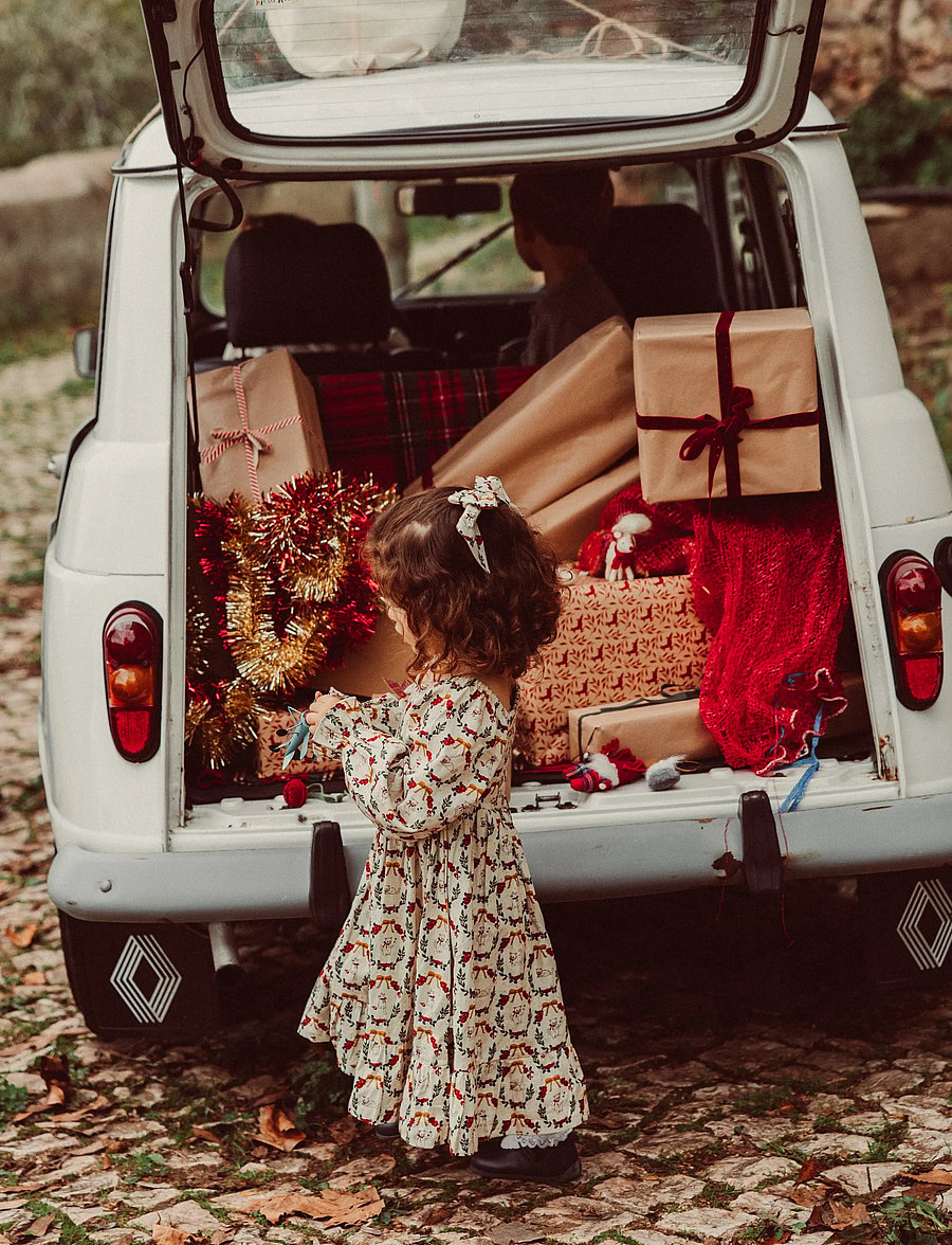That's Mine - Sarah dress - langärmelige freizeitkleider - christmas wreath - 4