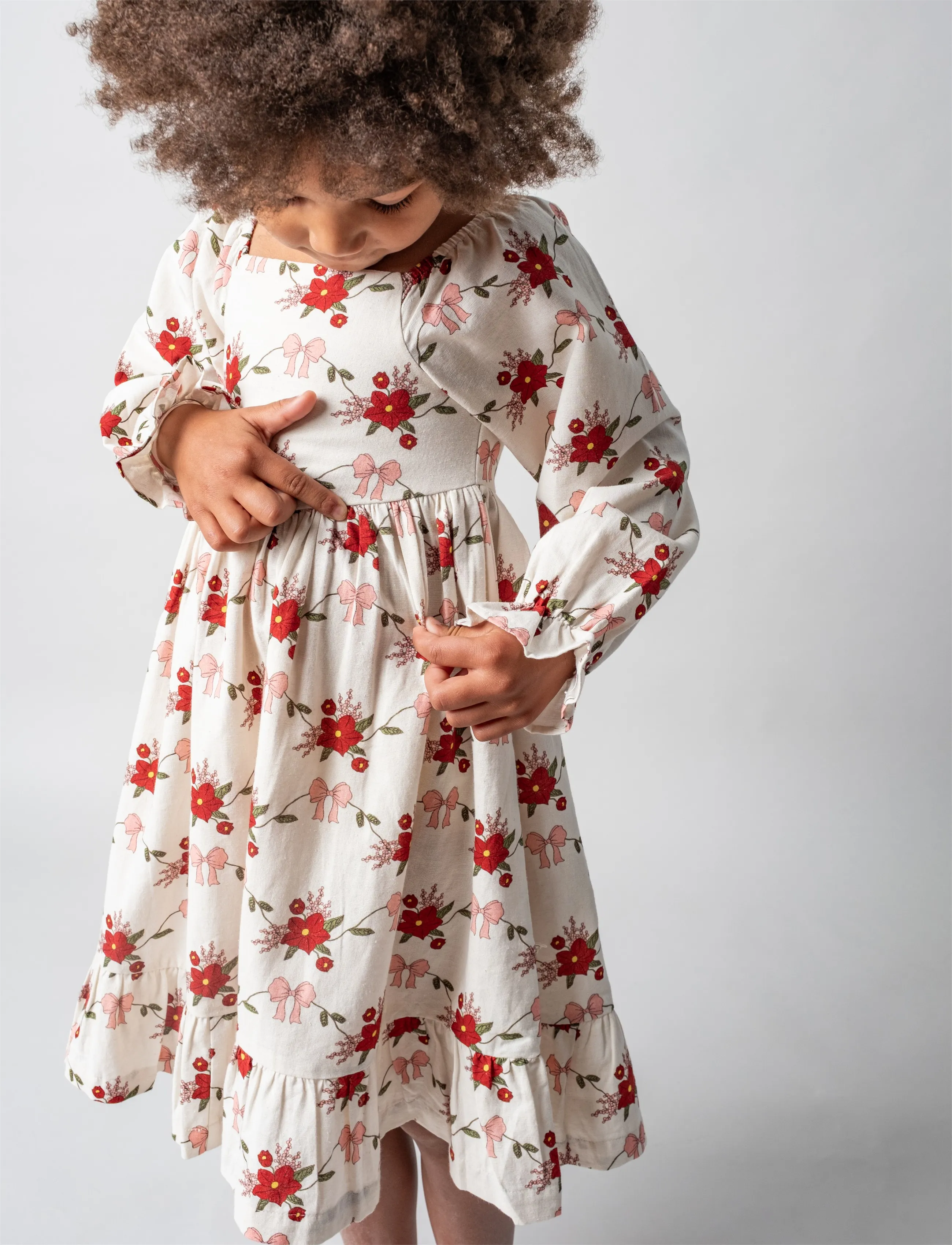 That's Mine - Sarah dress - pikkade varrukatega vabaajakleidid - flower vine - 4