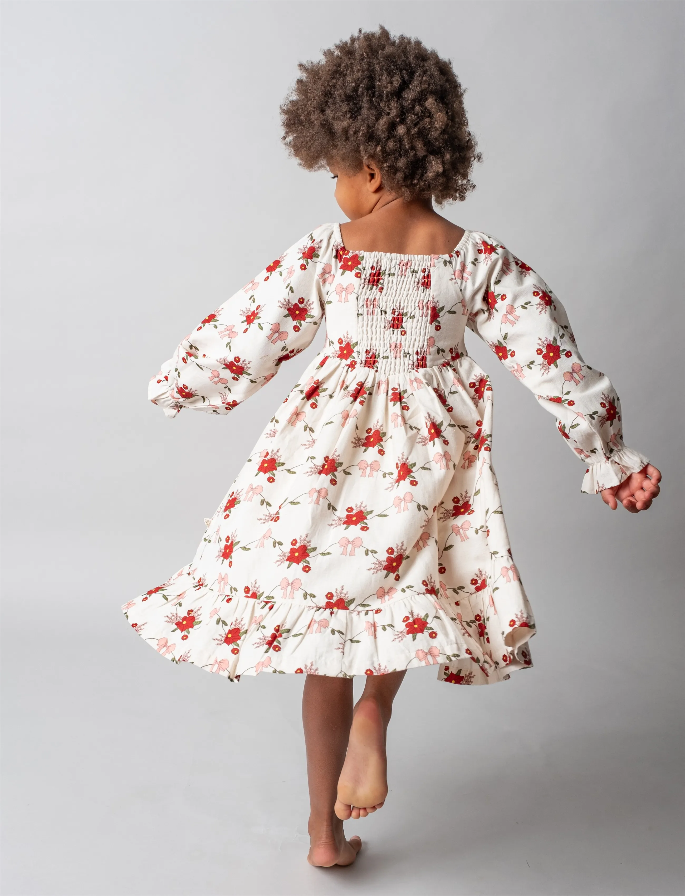 That's Mine - Sarah dress - pikkade varrukatega vabaajakleidid - flower vine - 5