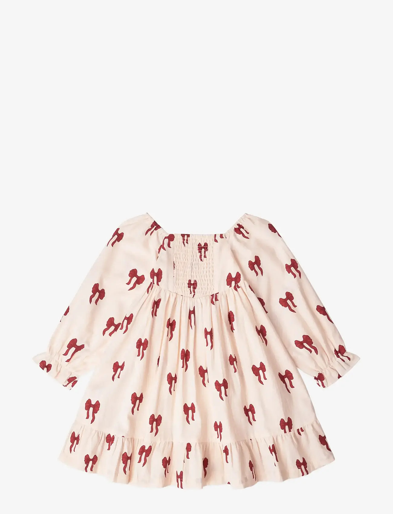 That's Mine - Sarah dress - long-sleeved casual dresses - rouge boucle - 2