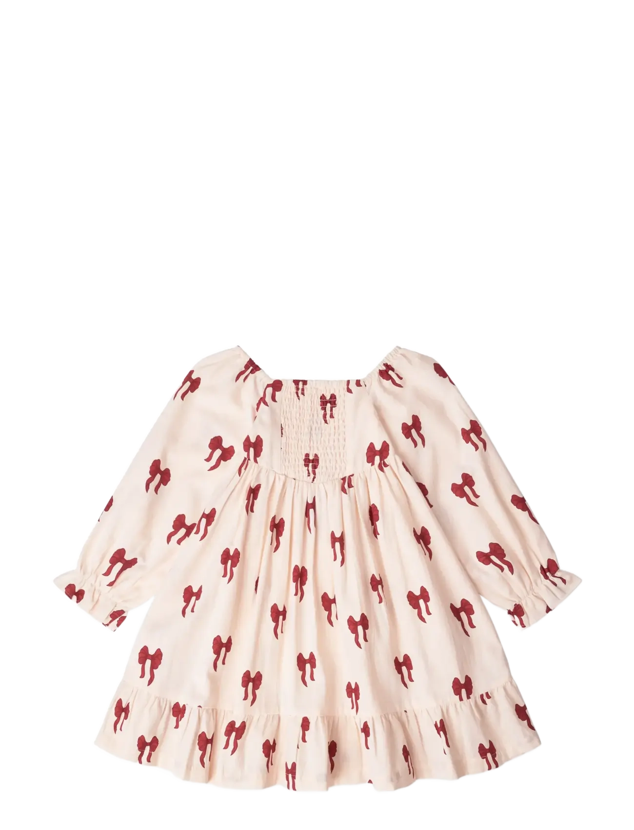 That's Mine - Sarah dress - langärmelige freizeitkleider - rouge boucle - 2