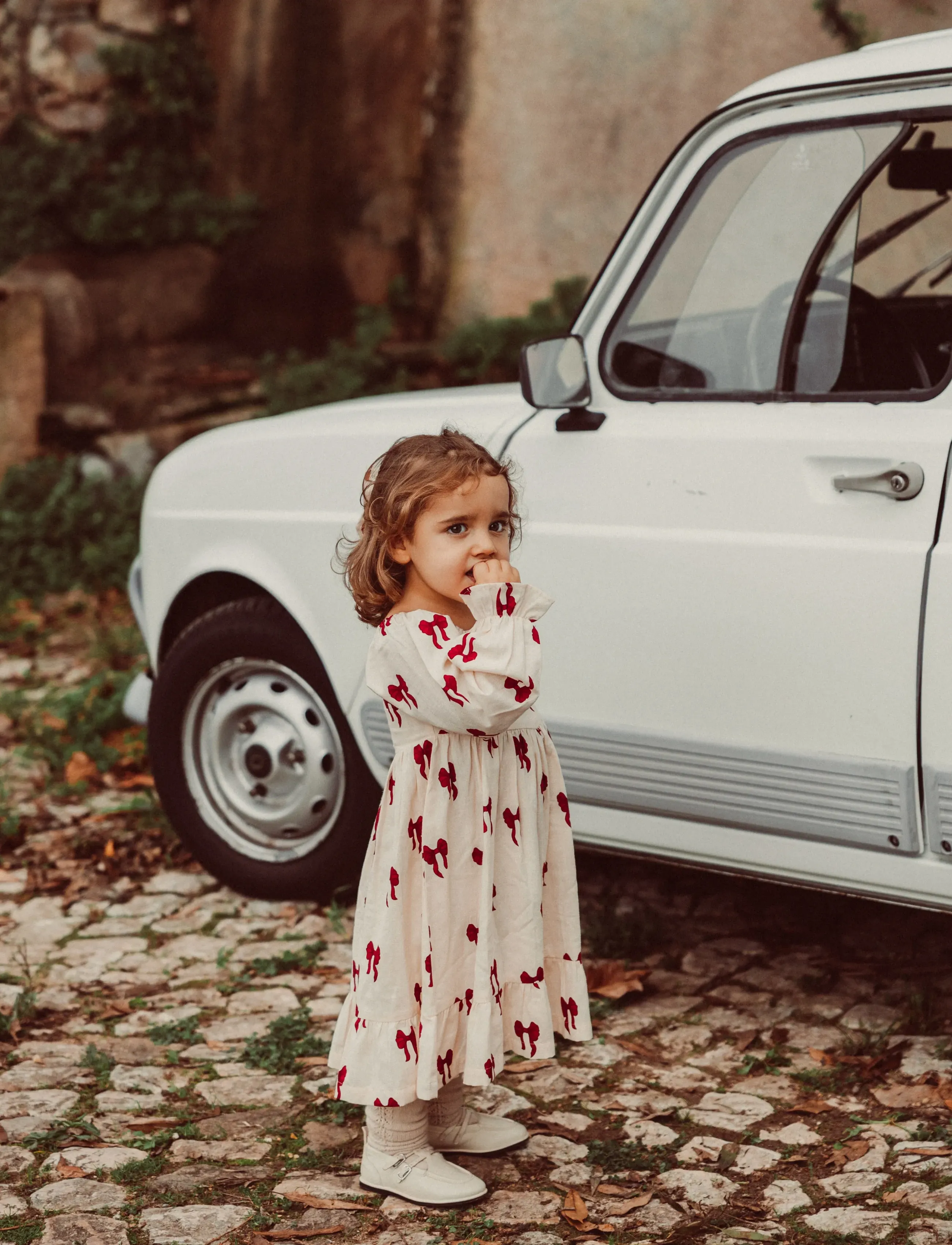That's Mine - Sarah dress - pikkade varrukatega vabaaja kleidid - rouge boucle - 4