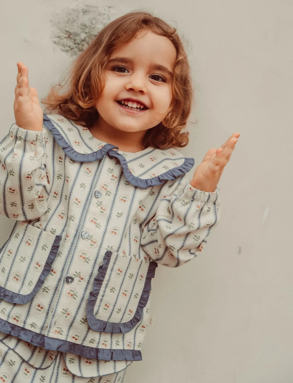 That's Mine - Fleur Shirt - långärmade skjortor - love berry - 0