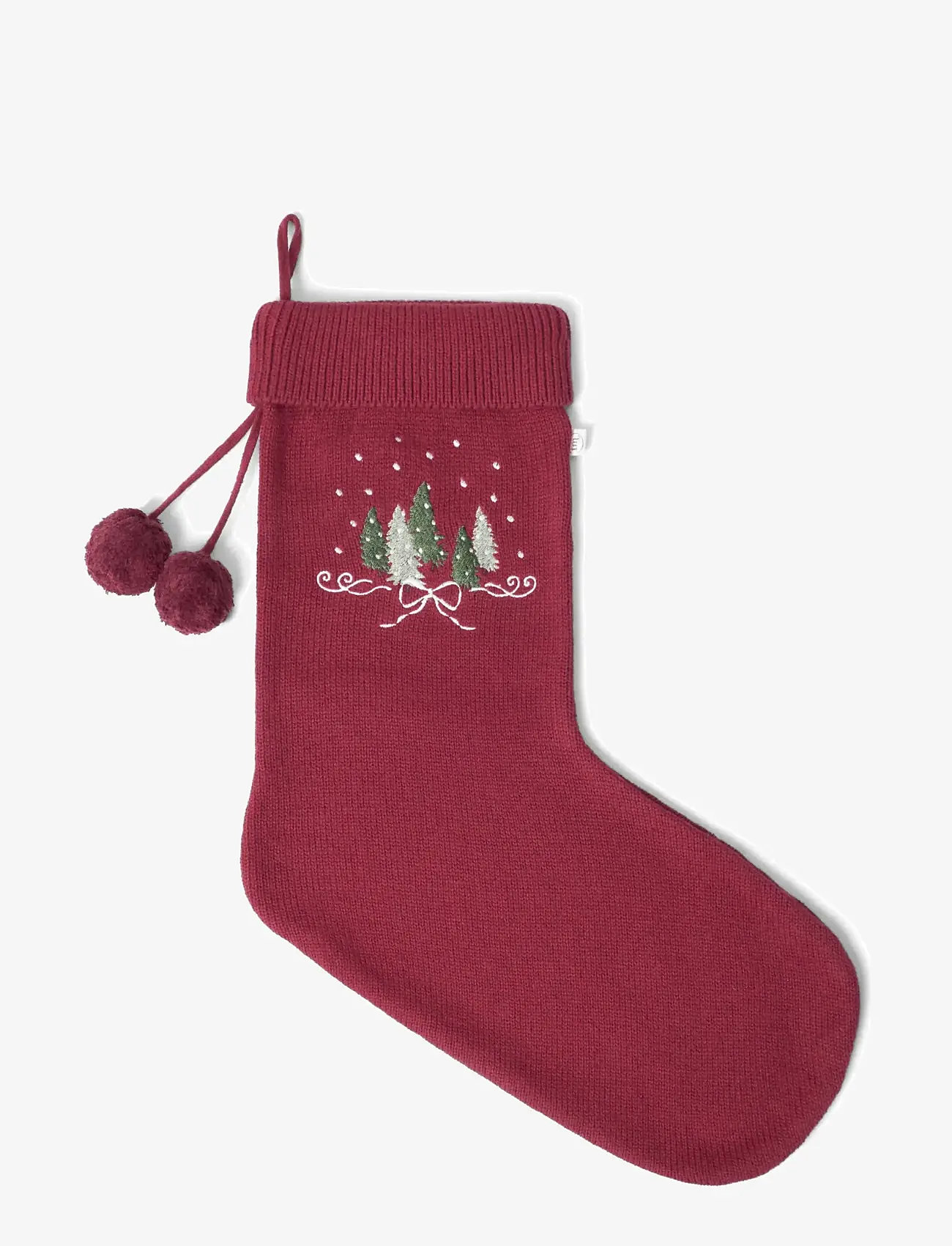 That's Mine - Carly christmas sock - rhubarb - 1