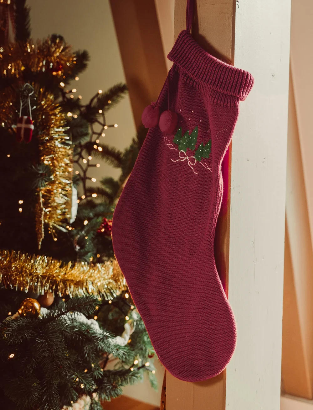 That's Mine - Carly christmas sock - dekoratsioonid - rhubarb - 0