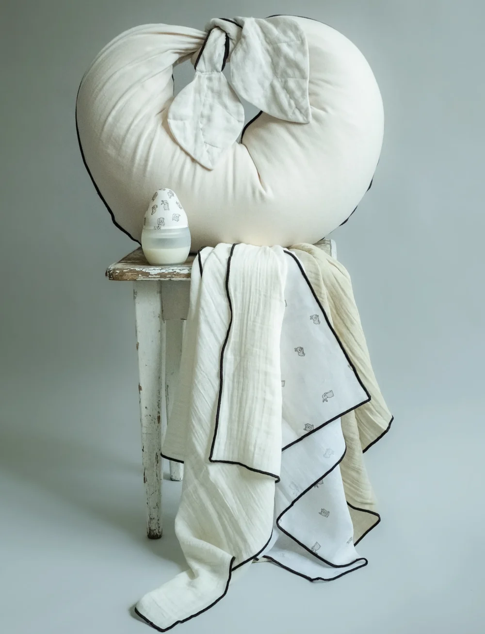 That's Mine - Collab bora muslin cloth - muslinfiltar - bunnies - 3