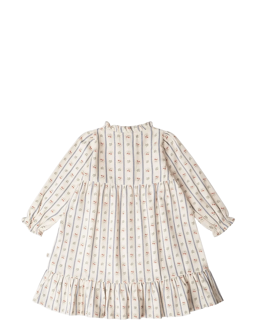That's Mine - Flicka dress - langärmelige babykleider - love berry - 2