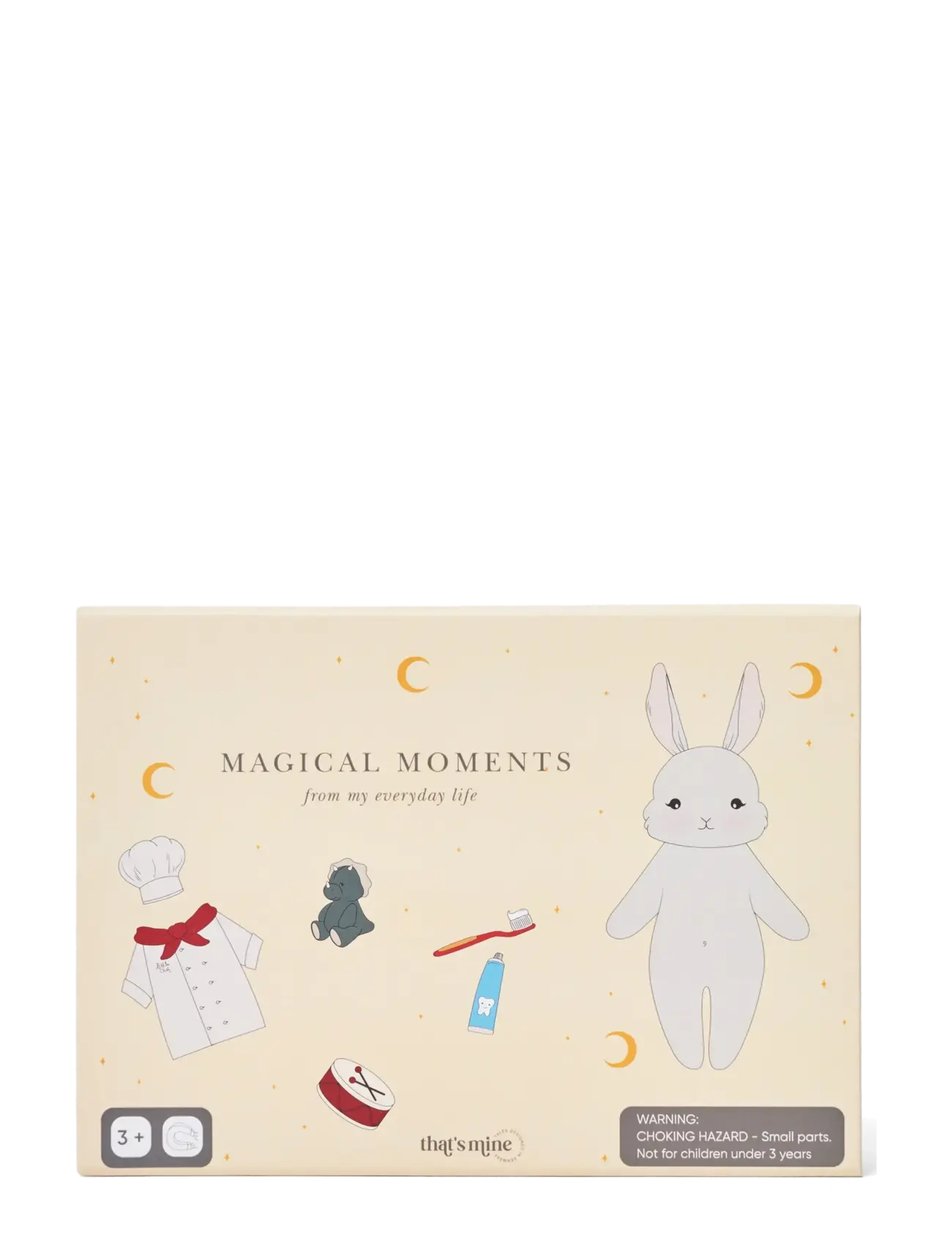 That's Mine Lou magnetic box - Leksaker - BUNNY / cream