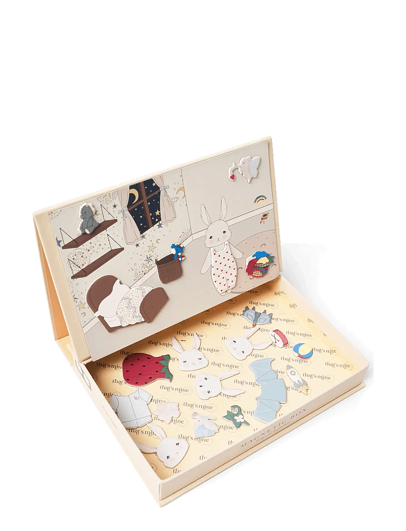 That's Mine - Lou magnetic box - kreasæt - bunny - 2