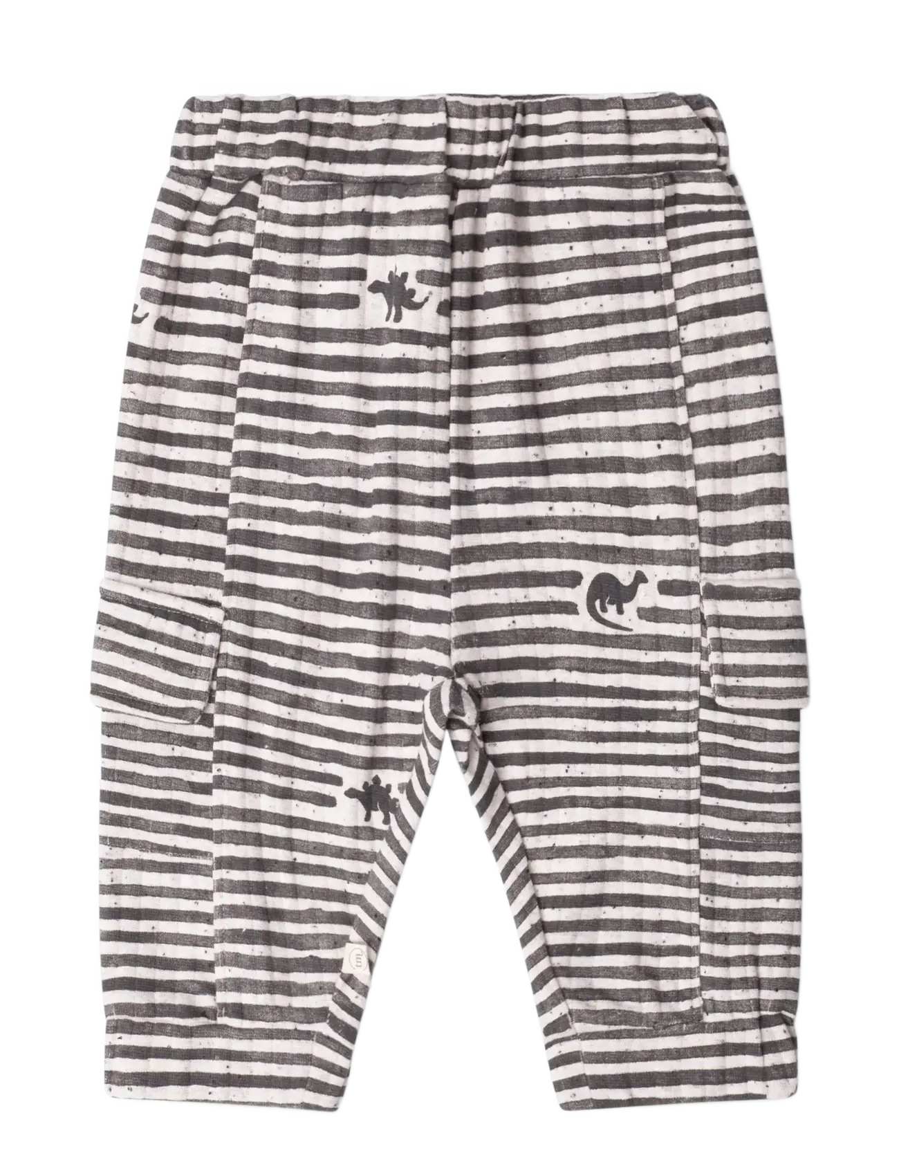 That's Mine Arthur pants - 4 for 3 - MONO DINO STRIPE / black