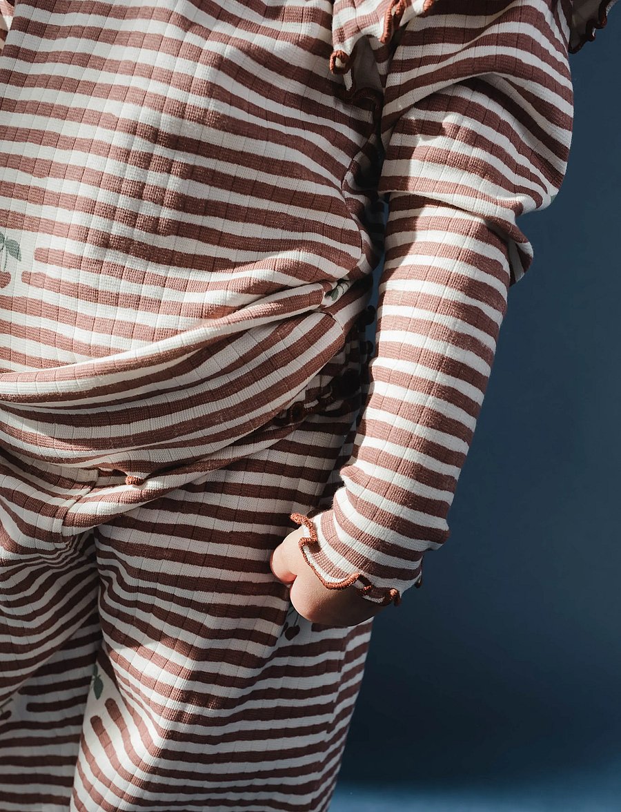 That's Mine - Jamilla blouse - långärmade t-shirts - love berry stripe - 2