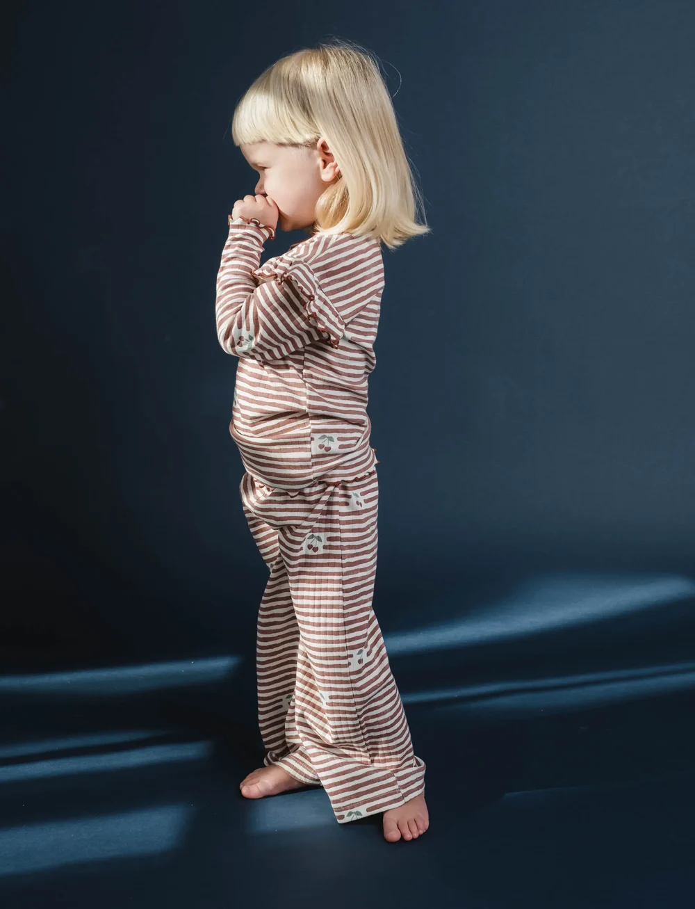 That's Mine - Jamilla blouse - långärmade t-shirts - love berry stripe - 3